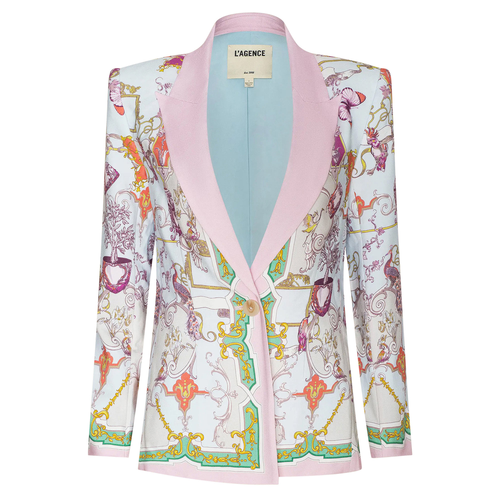 Gweny Relaxed Satin Blazer