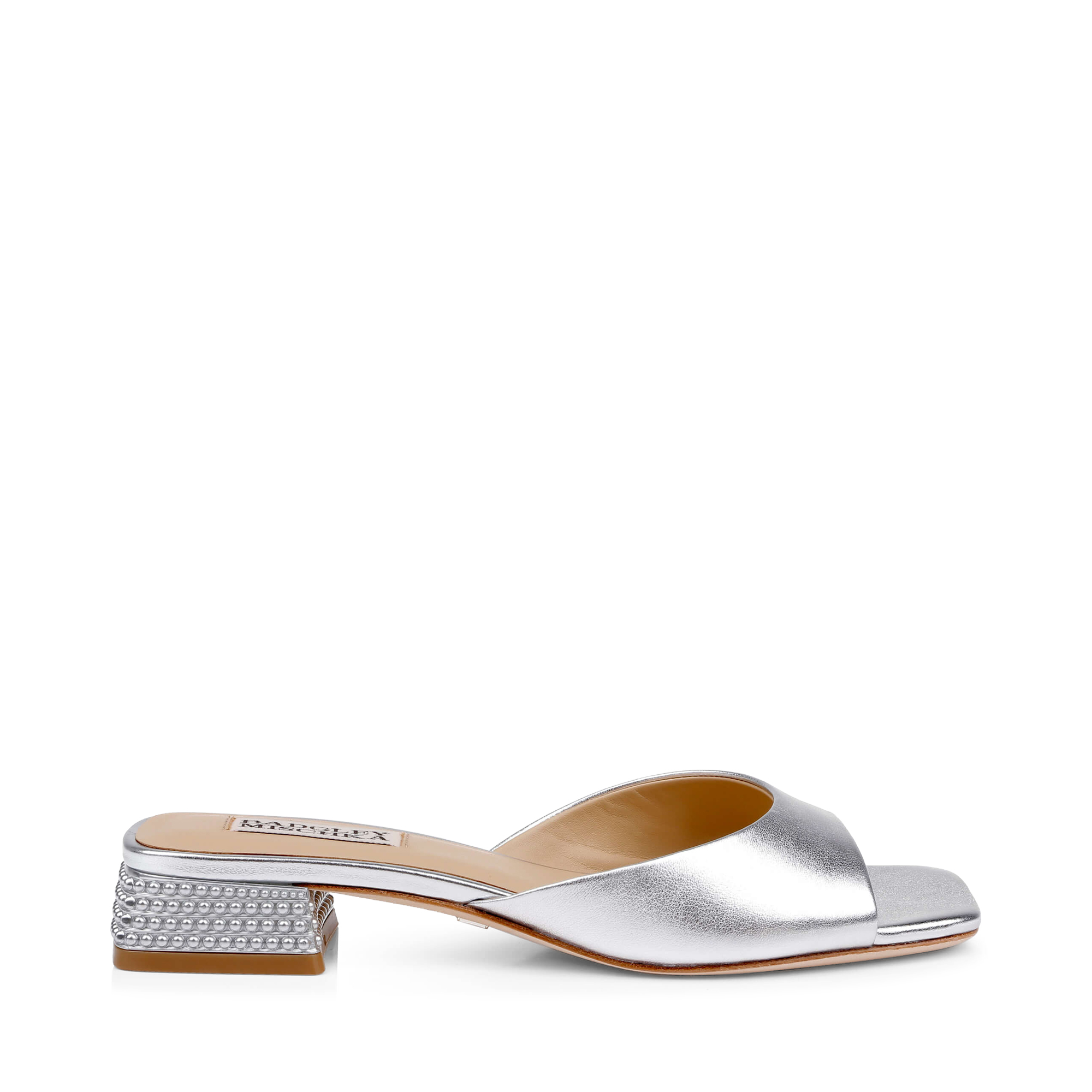 Oahu Low Block Heel Slide Sandal