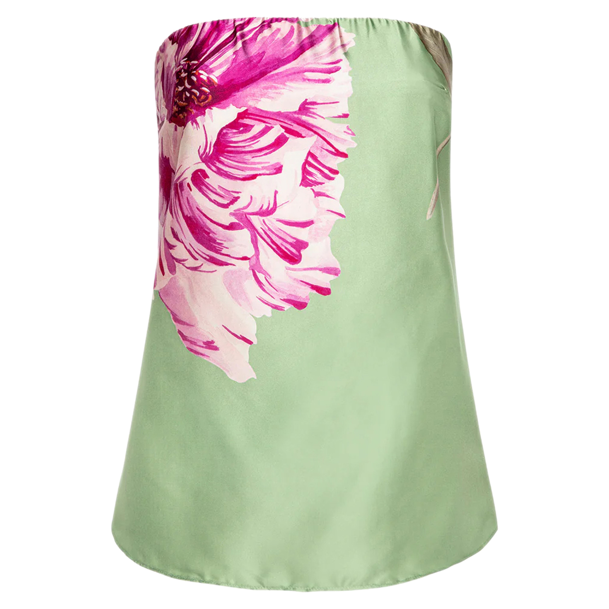 Yassi Strapless Satin Top