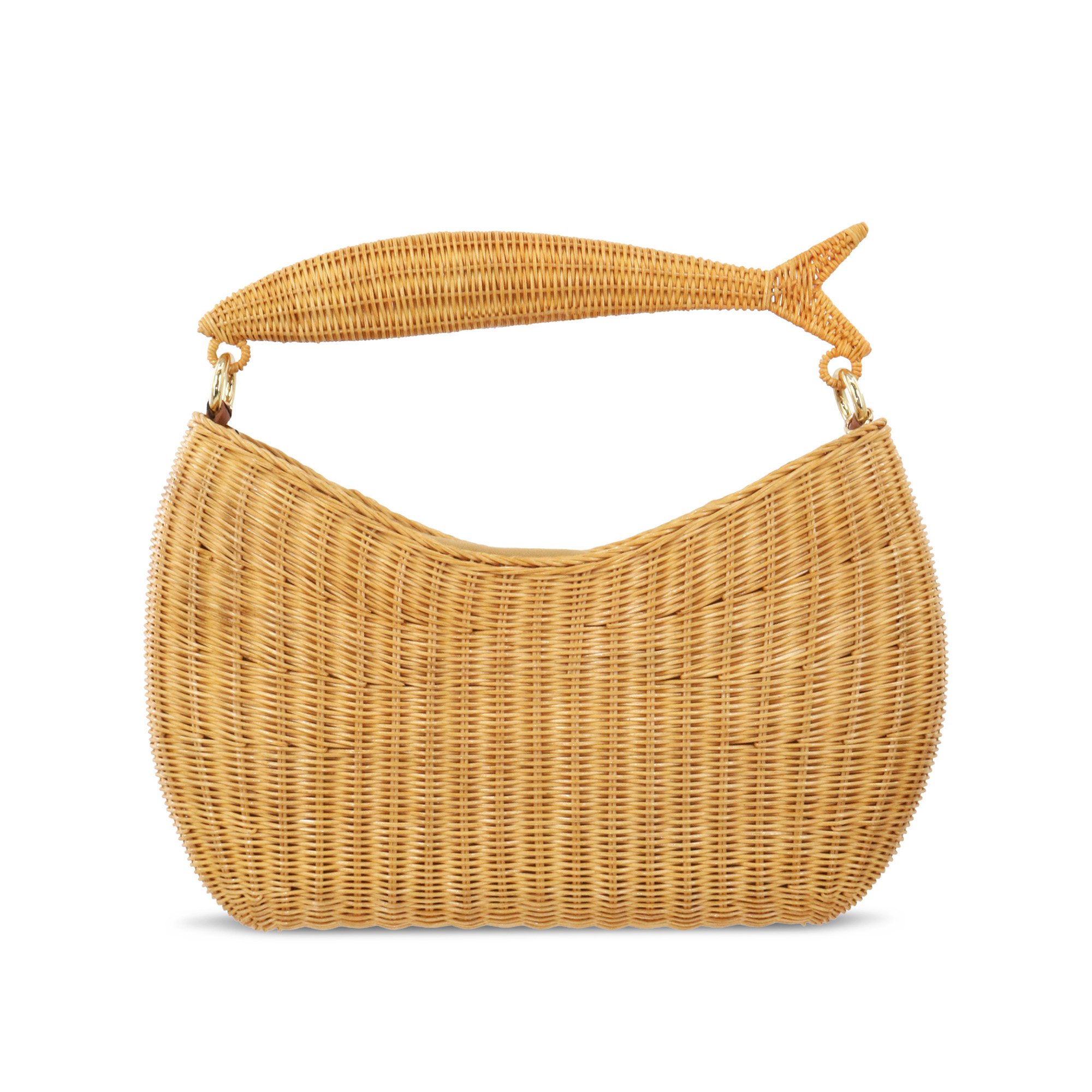 Luiza Fish-Handle Bag