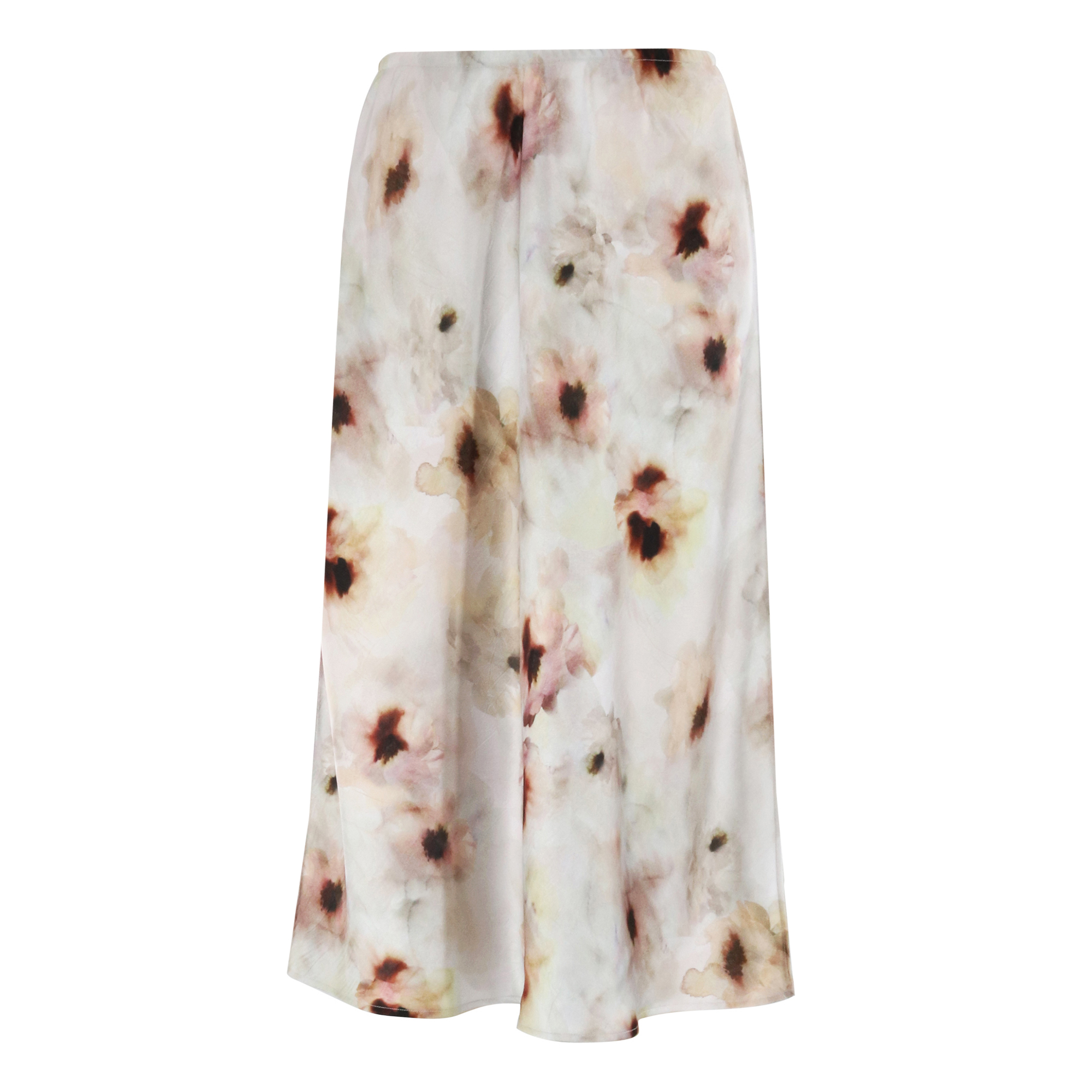 Watercolor Floral Slip Skirt