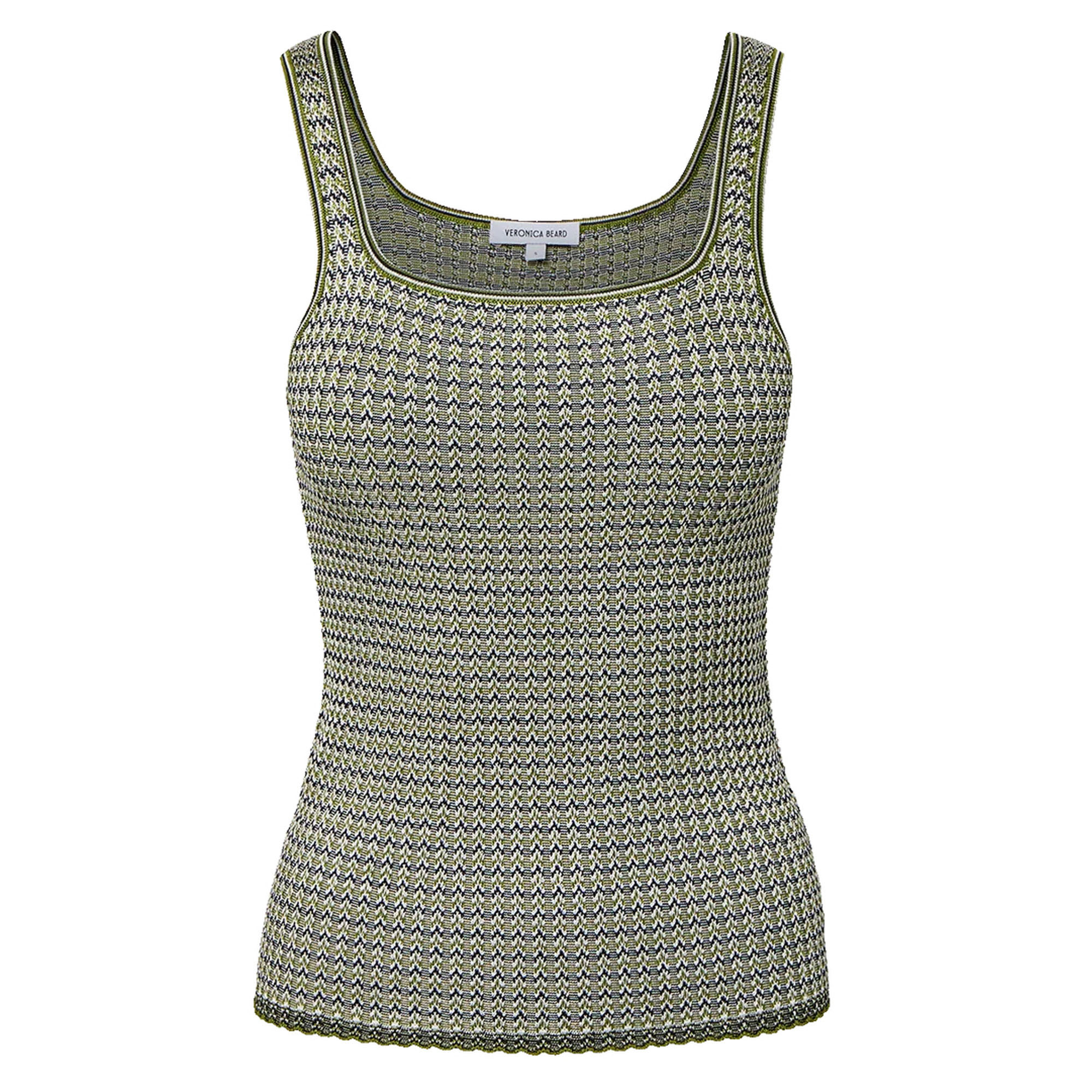 Sandra Square Neck Knit Tank