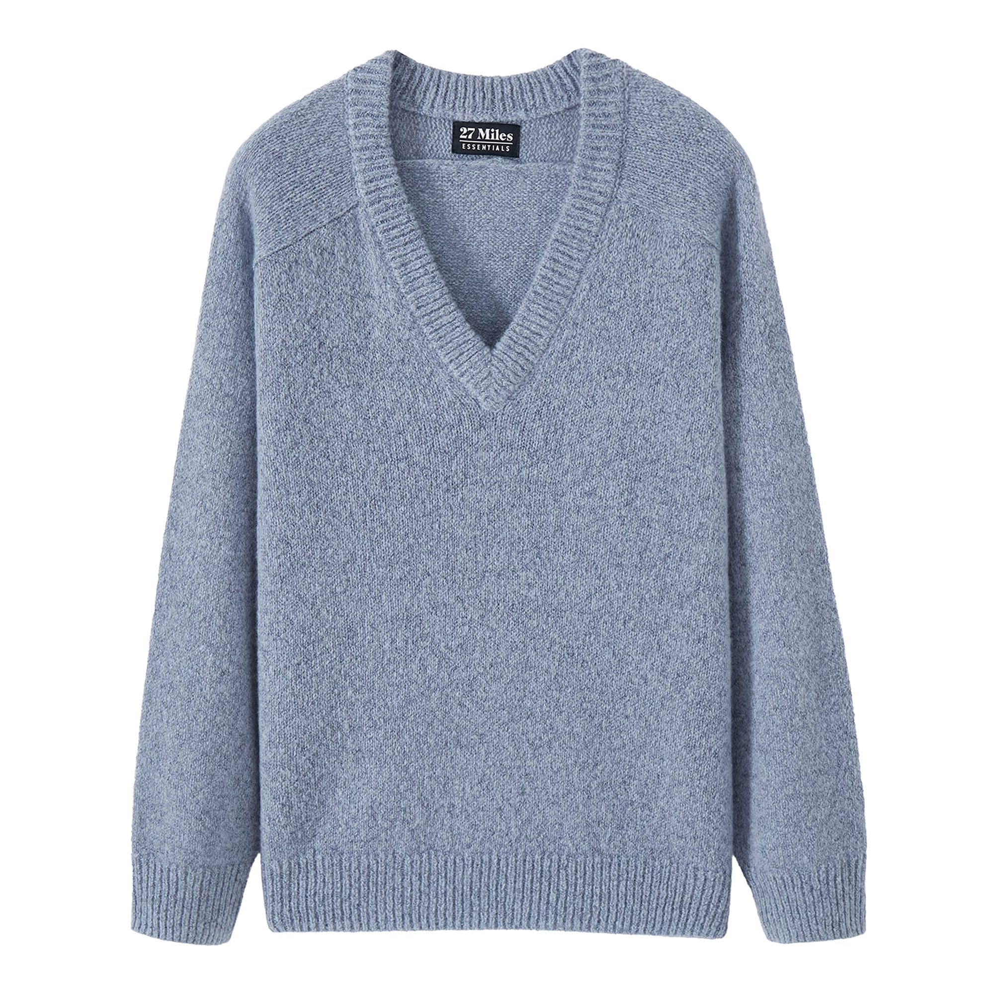 Chris Oversized Cashmere V-Neck Sweater