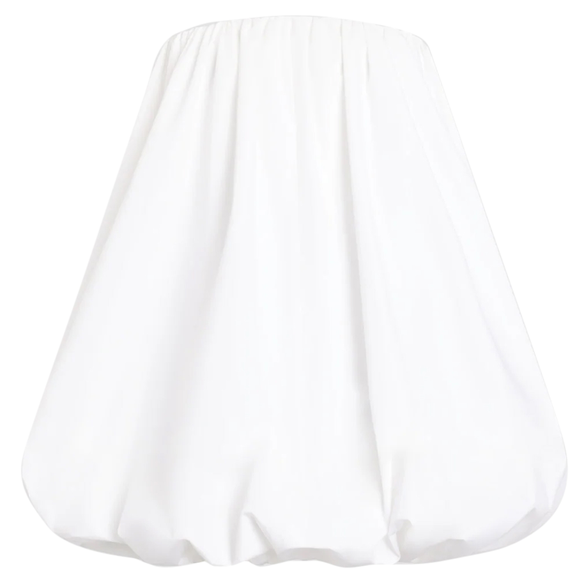 Strapless Voluminous Bustier Mini Dress