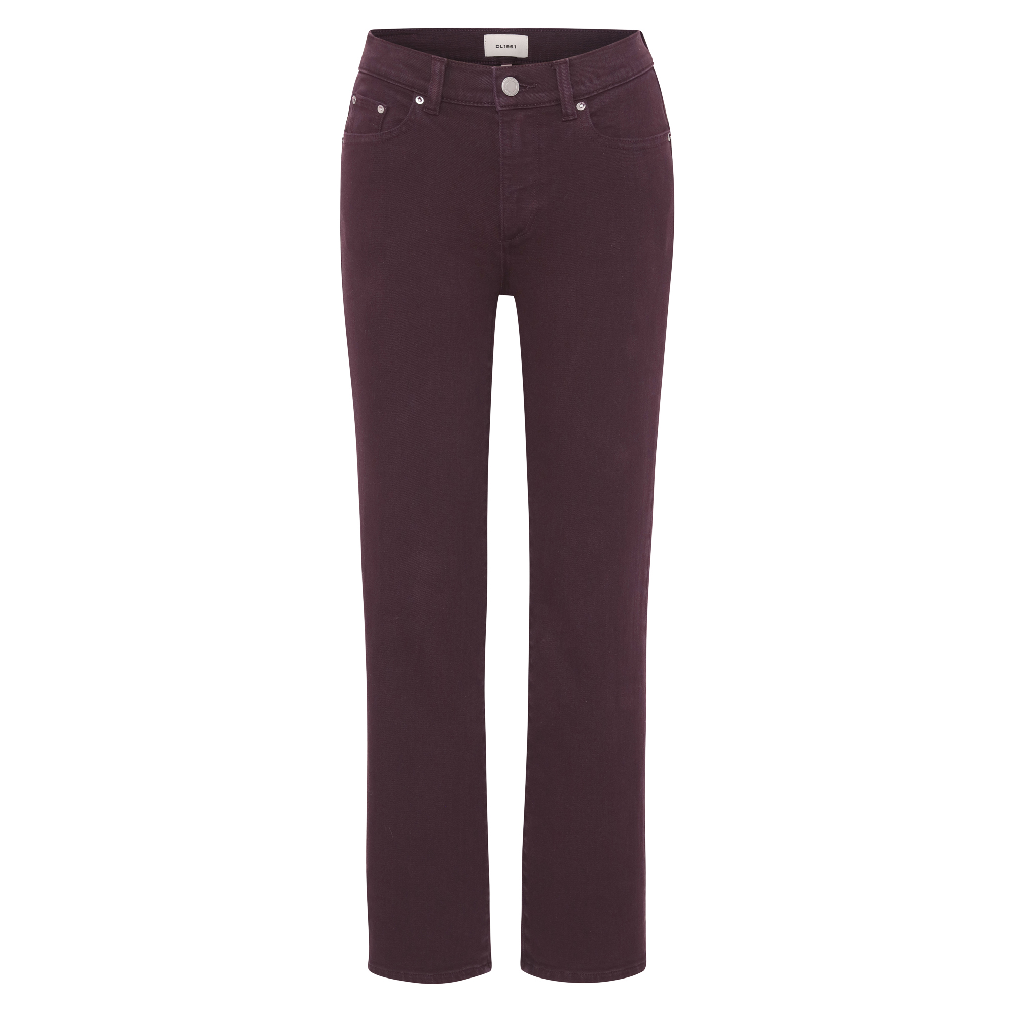 Mara Straight Mid Rise Ankle Jeans