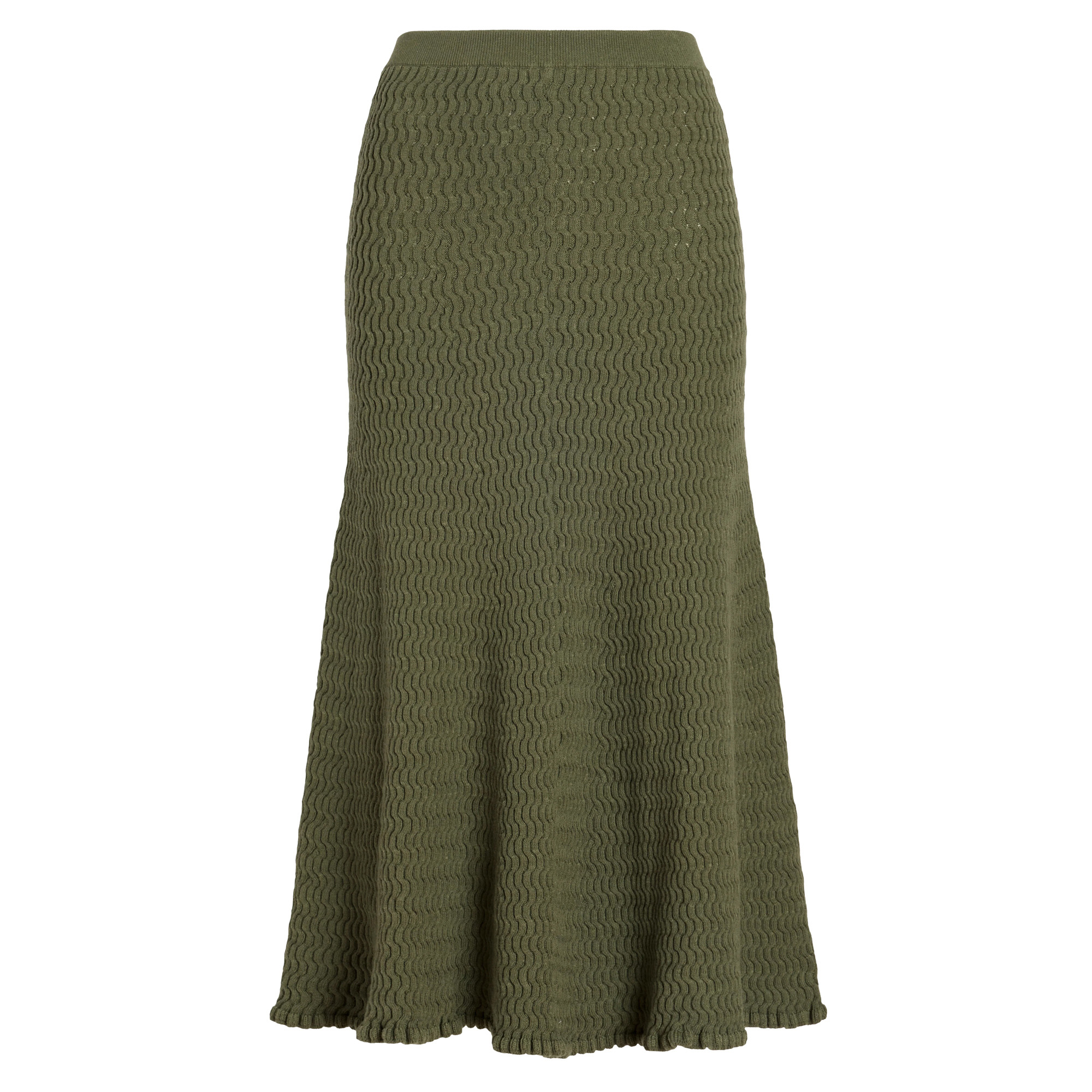 Magnolia Skirt in Cable Knit