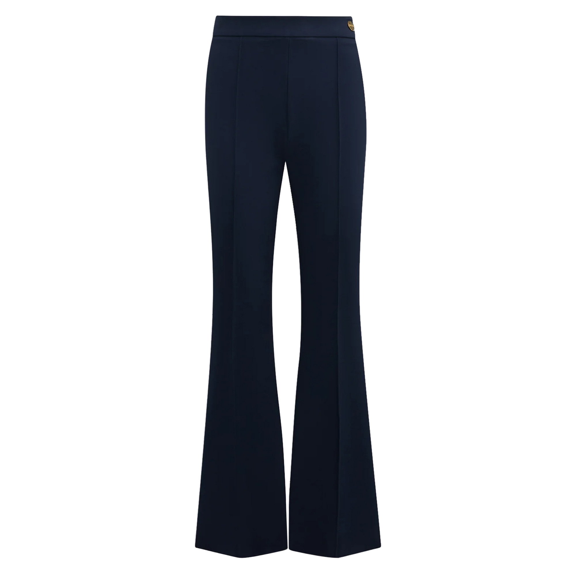 Lola High Rise Side Zip Flared Ankle Pant
