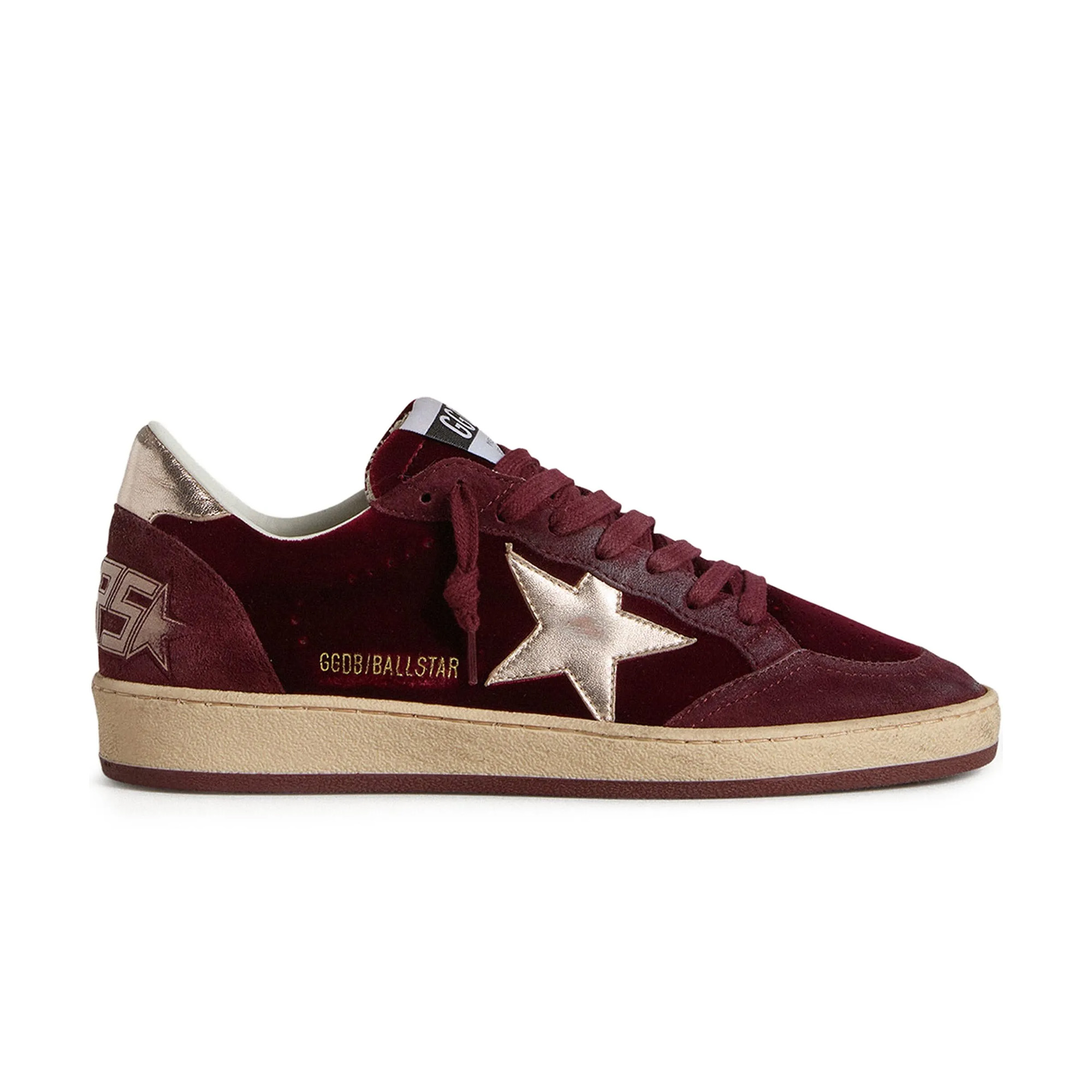 Ballstar Velvet Upper Suede Toe Sneakers