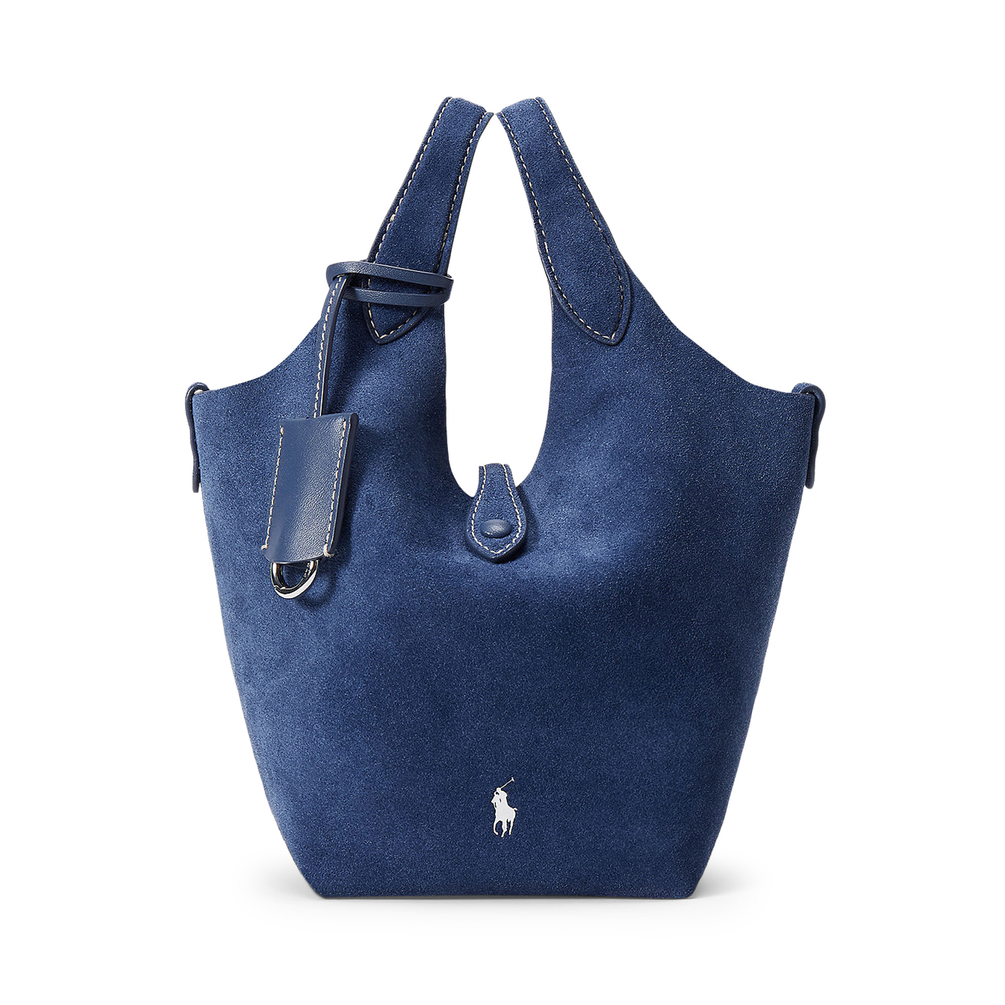 Polo Small Play Suede Crossbody Tote