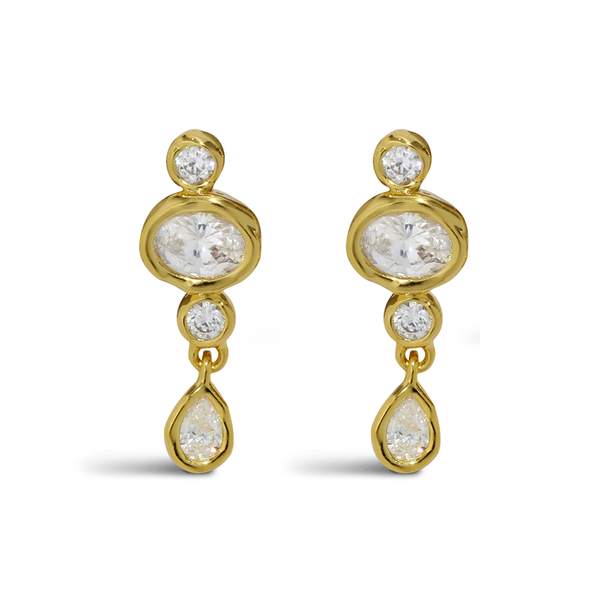 Asterales Leverback Earrings