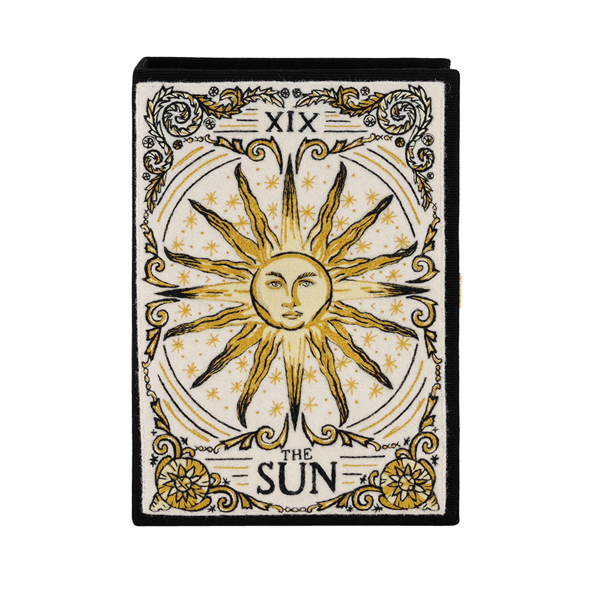 The Sun Book Clutch
