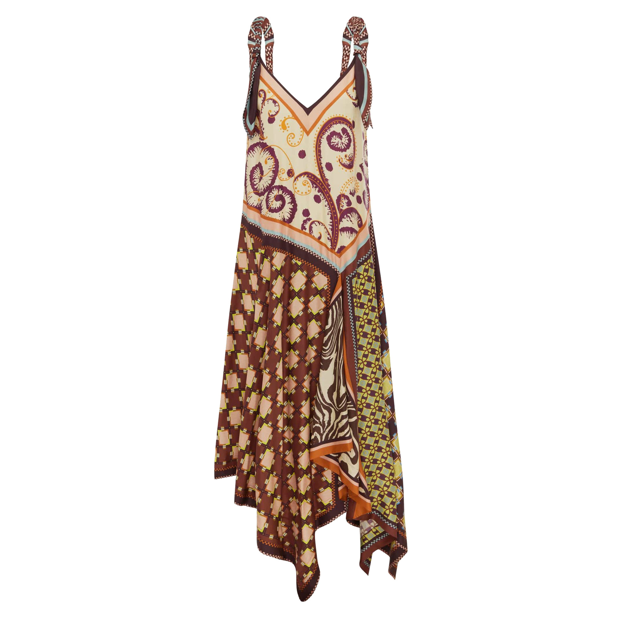 Wilson Sleeveless Silk Midi Dress