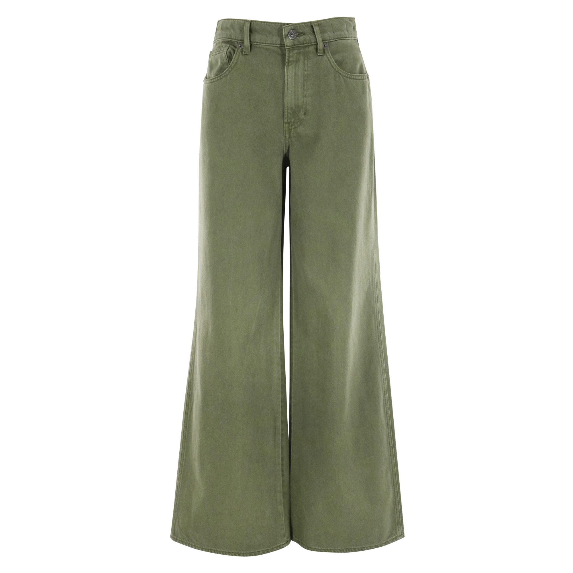 Kasey Mid-Rise Wide-Leg Jean