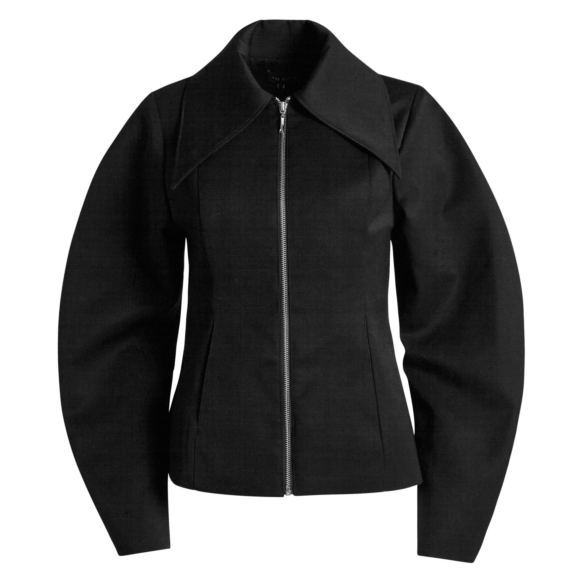 Sculpted Sleeve Fitted Jacket