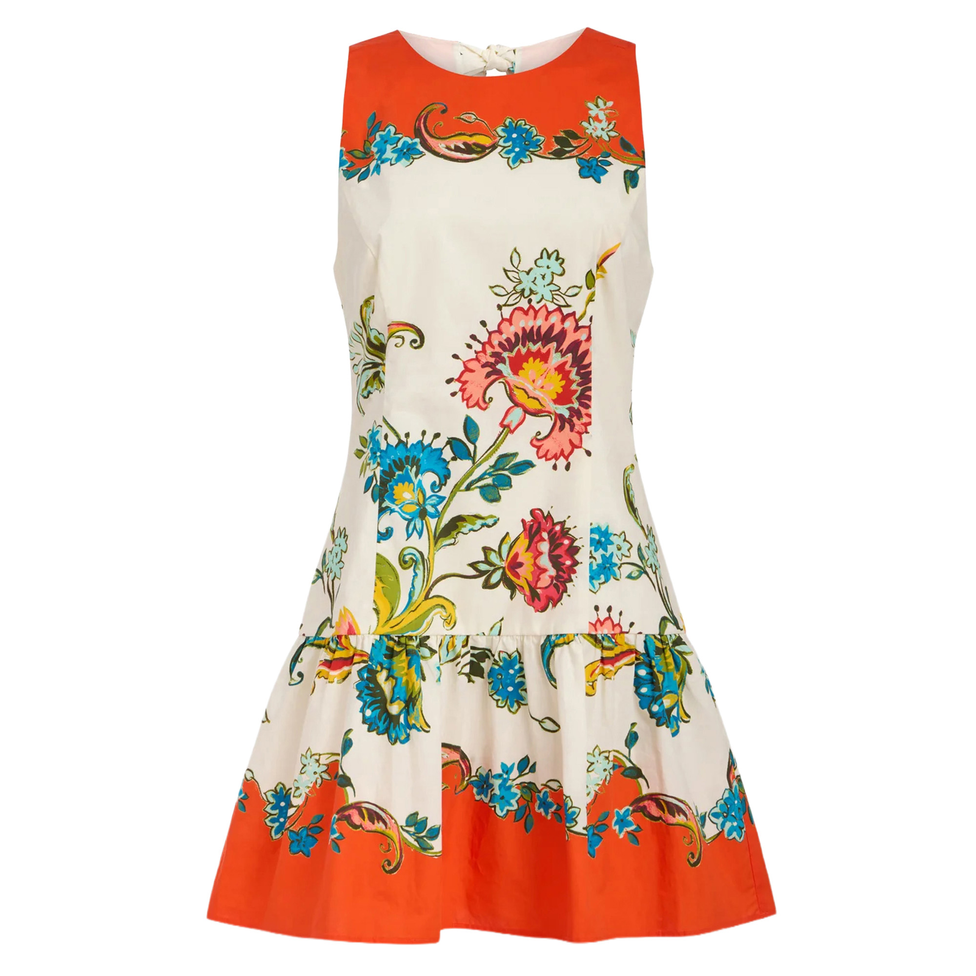 Marilyn Sleeveless Drop-Waist Mini Dress