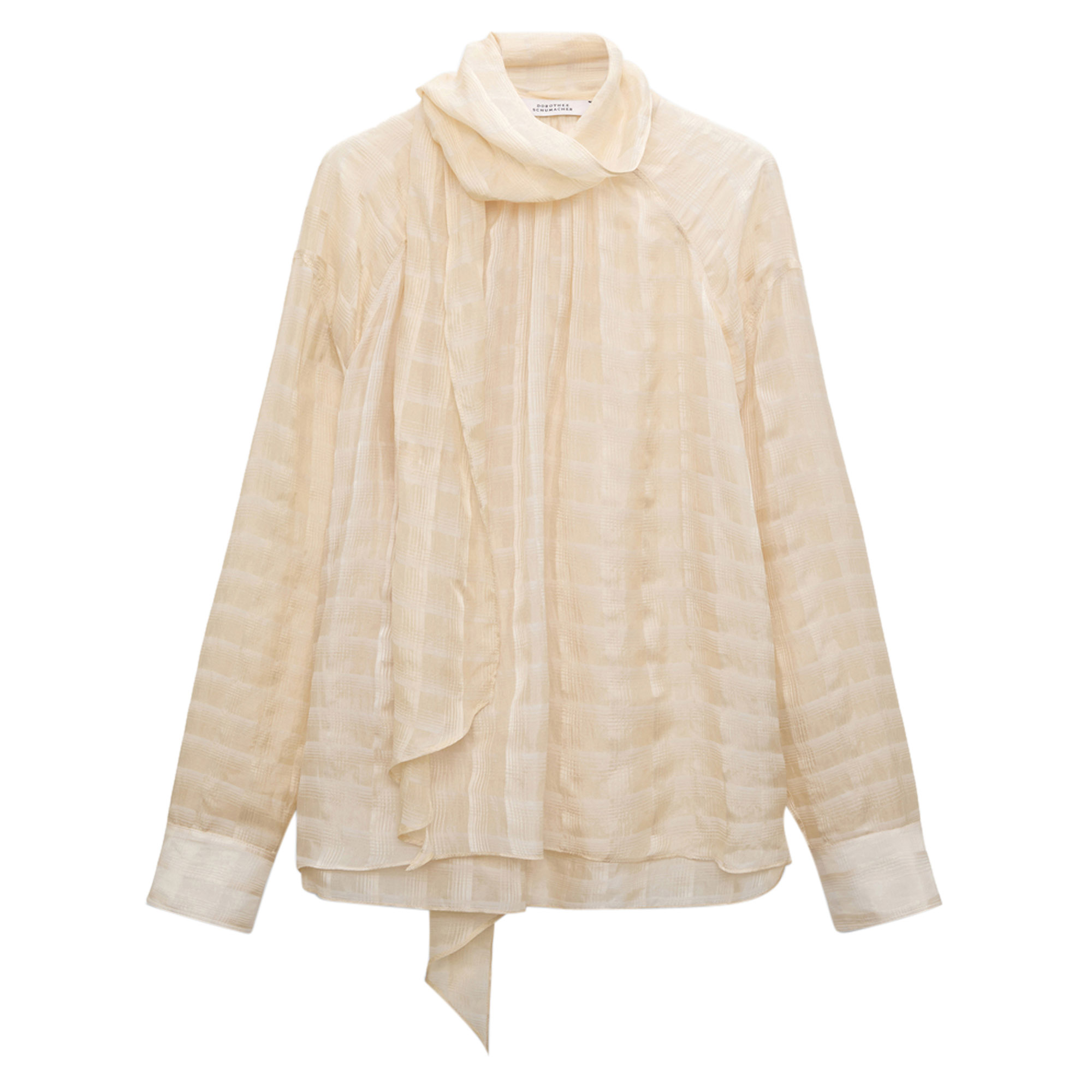 Airy Check Blouse