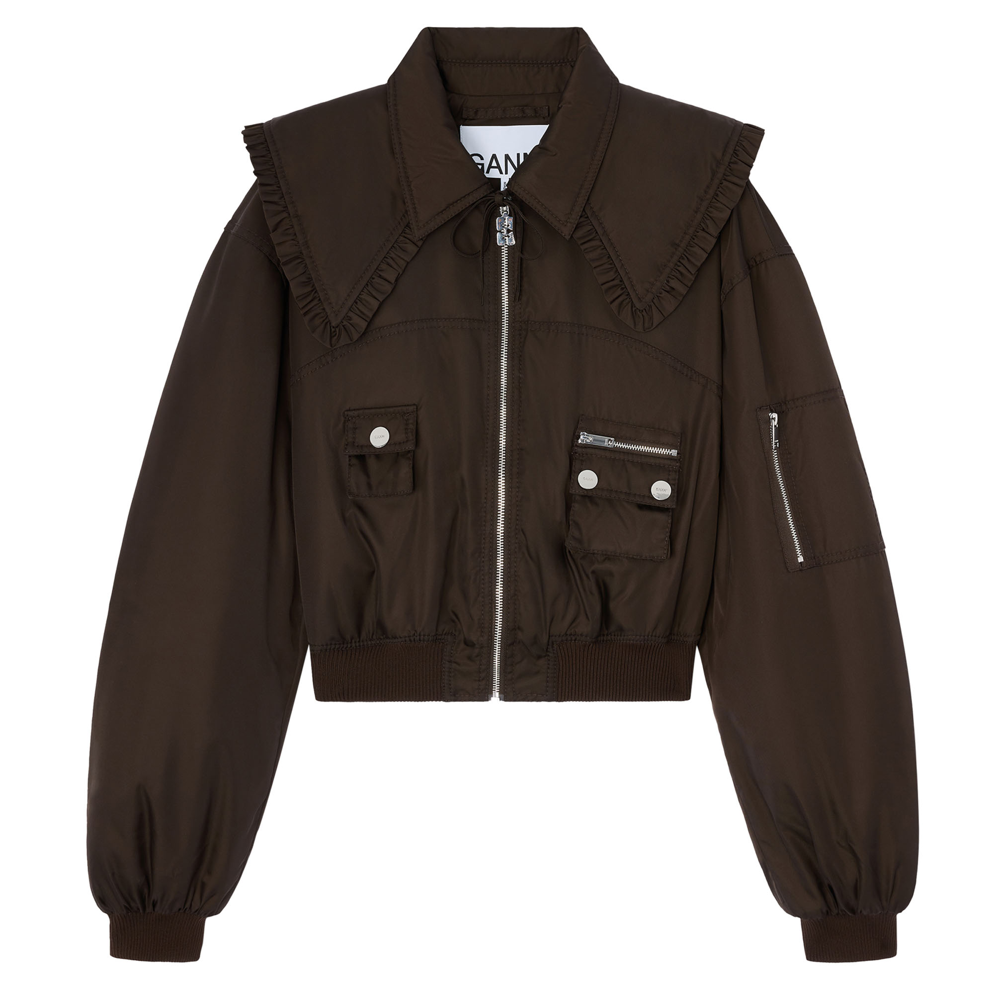 Duchesse Nylon Bomber Jacket