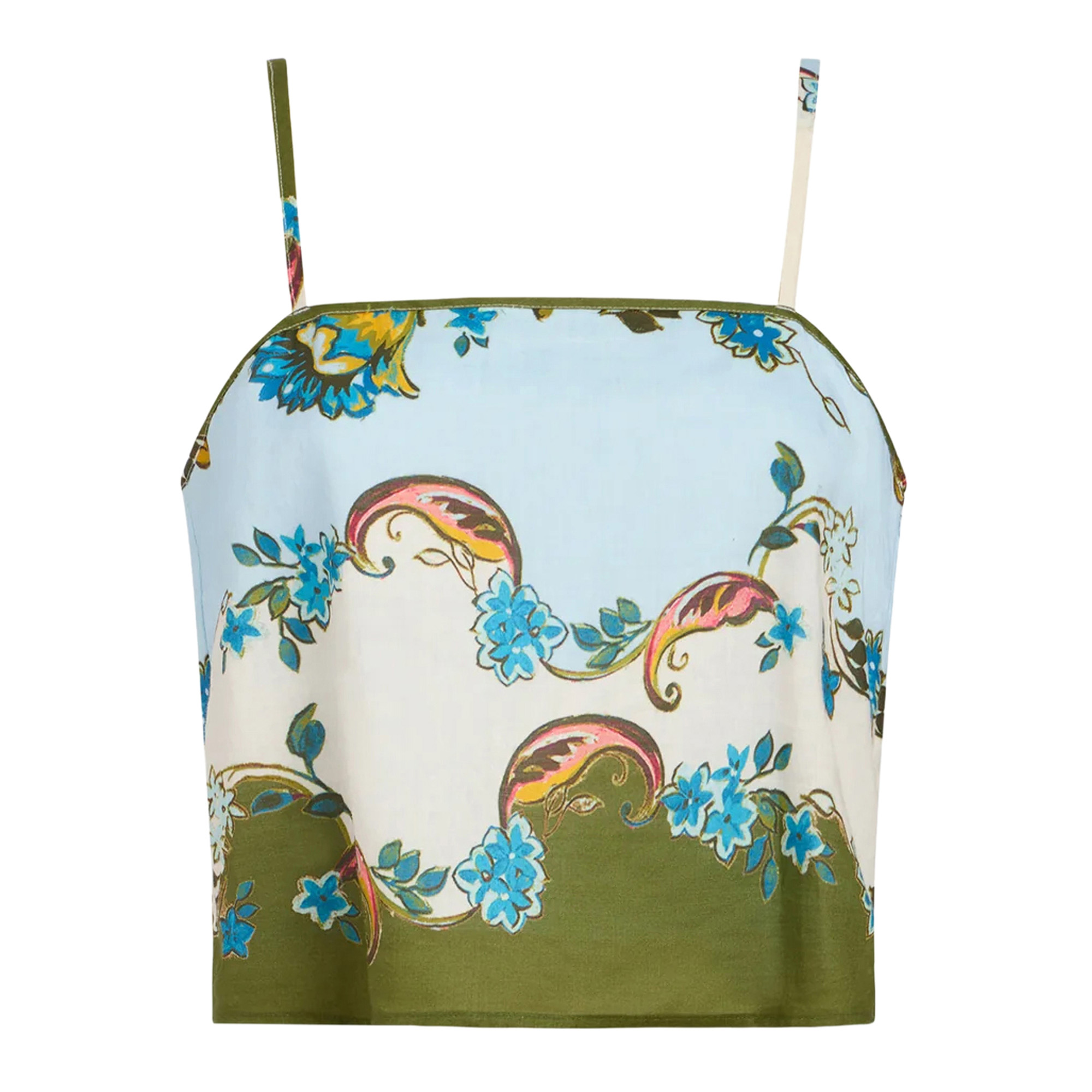 Kyra Sleeveless Cropped Top