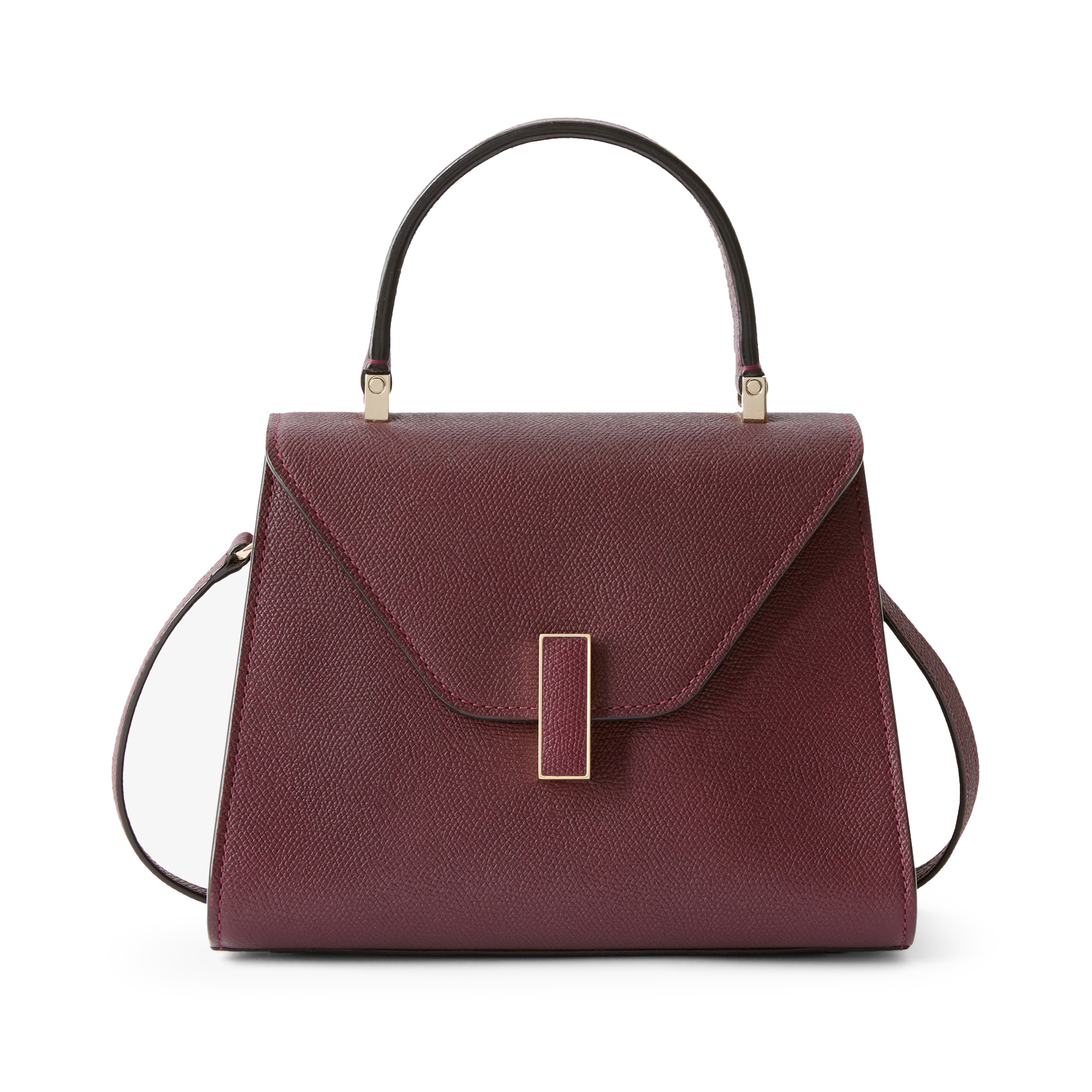Iside Top Handle Mini Bag In Calf Leather