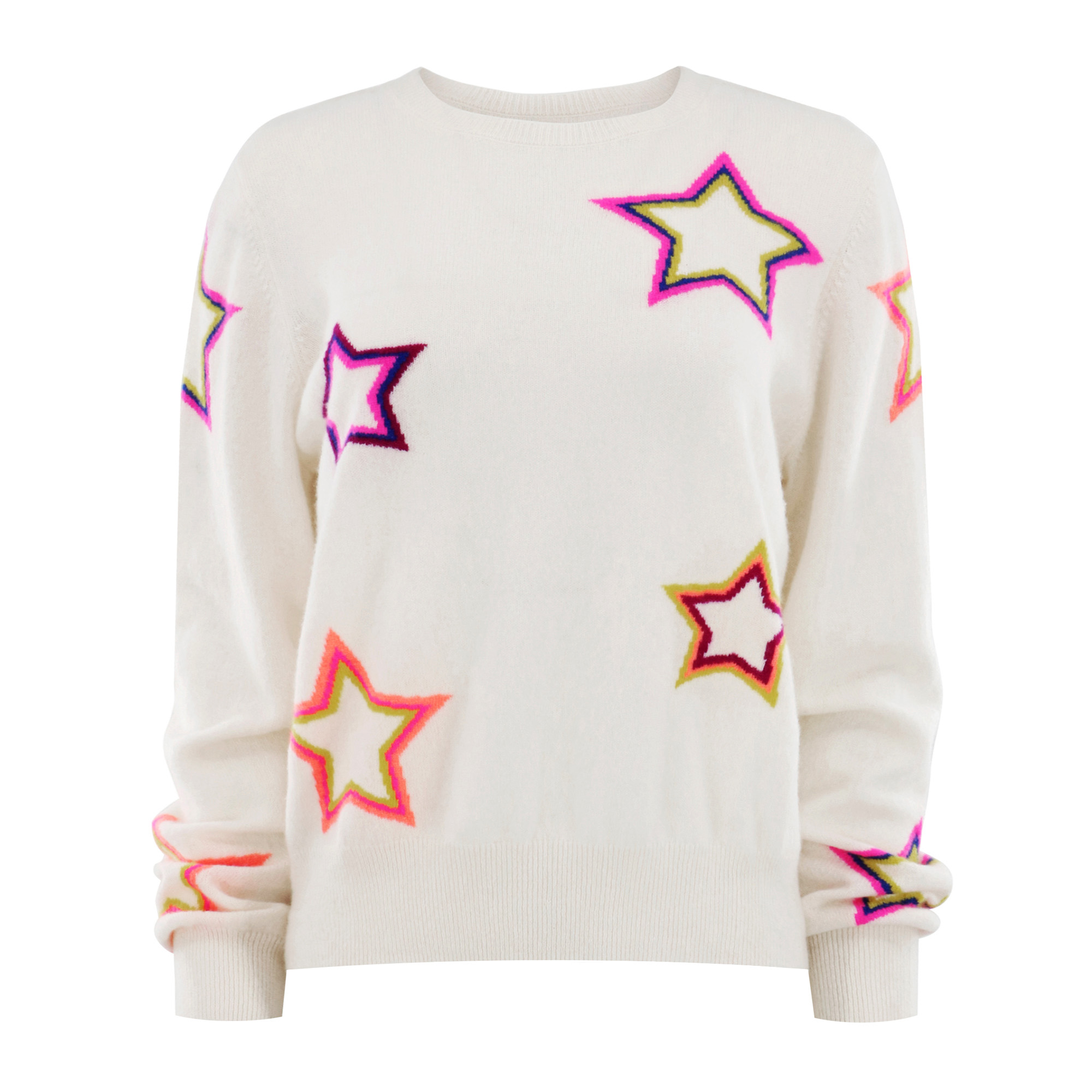 Pop Star Cashmere Crewneck Sweater