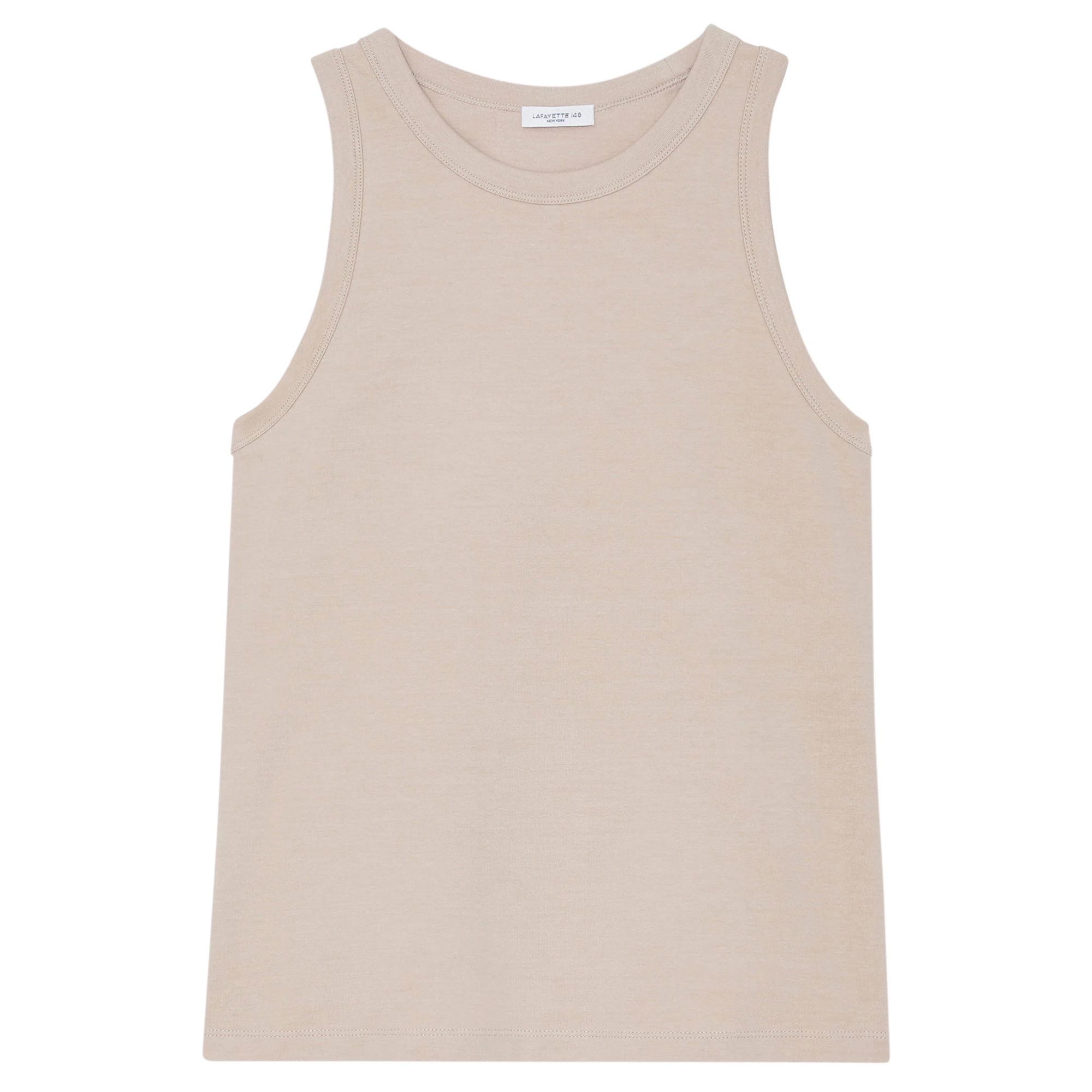 Cotton Rib Racerback Tank Top