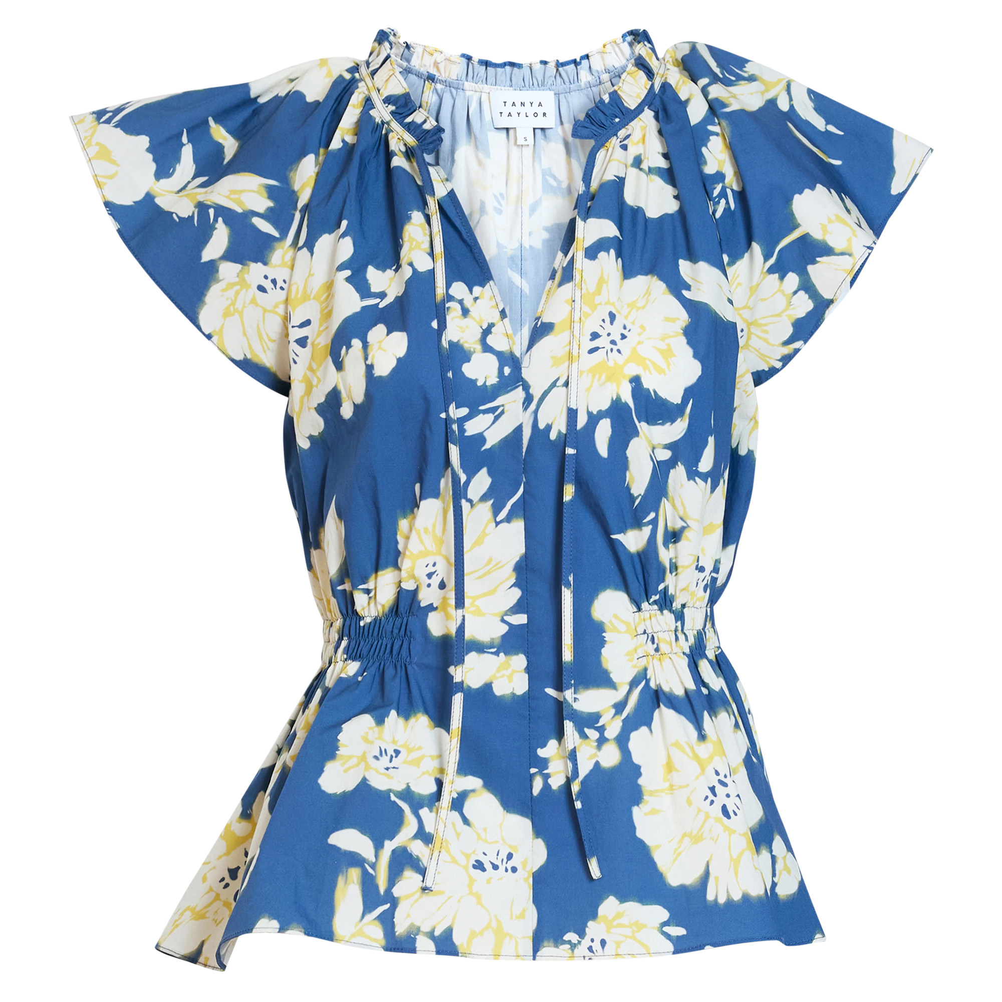 Ivana Flutter Sleeve V-Neck Top