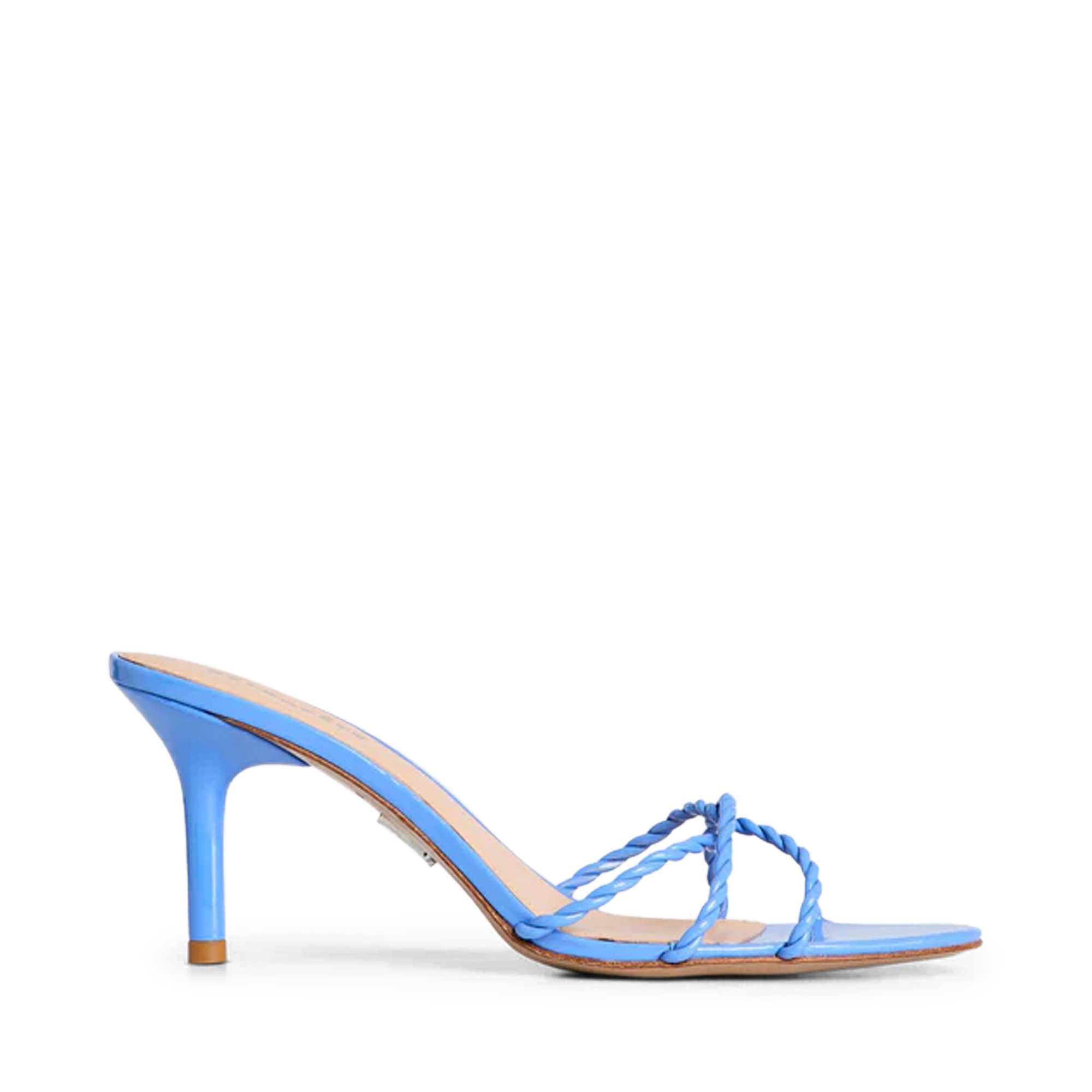 Karolina Twist Strap Backless Sandal
