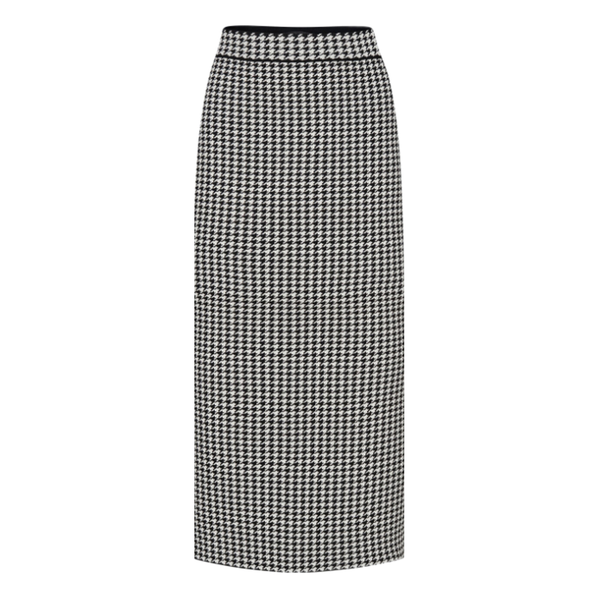Leonie Houndstooth Midi Skirt