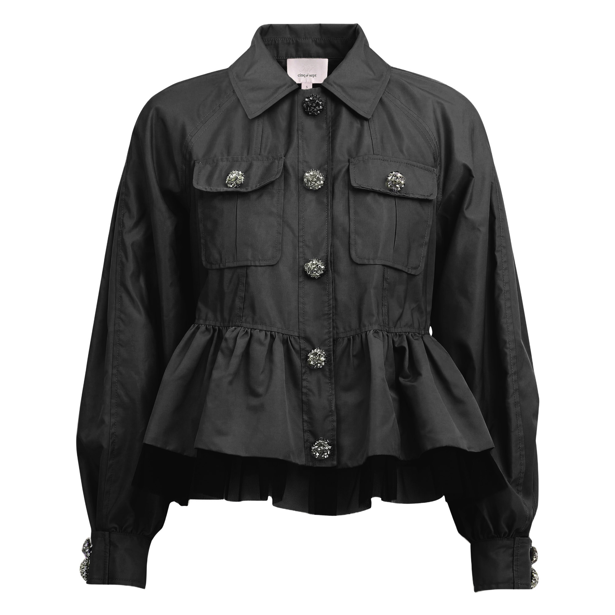 Margot Ruffle Hem Jacket