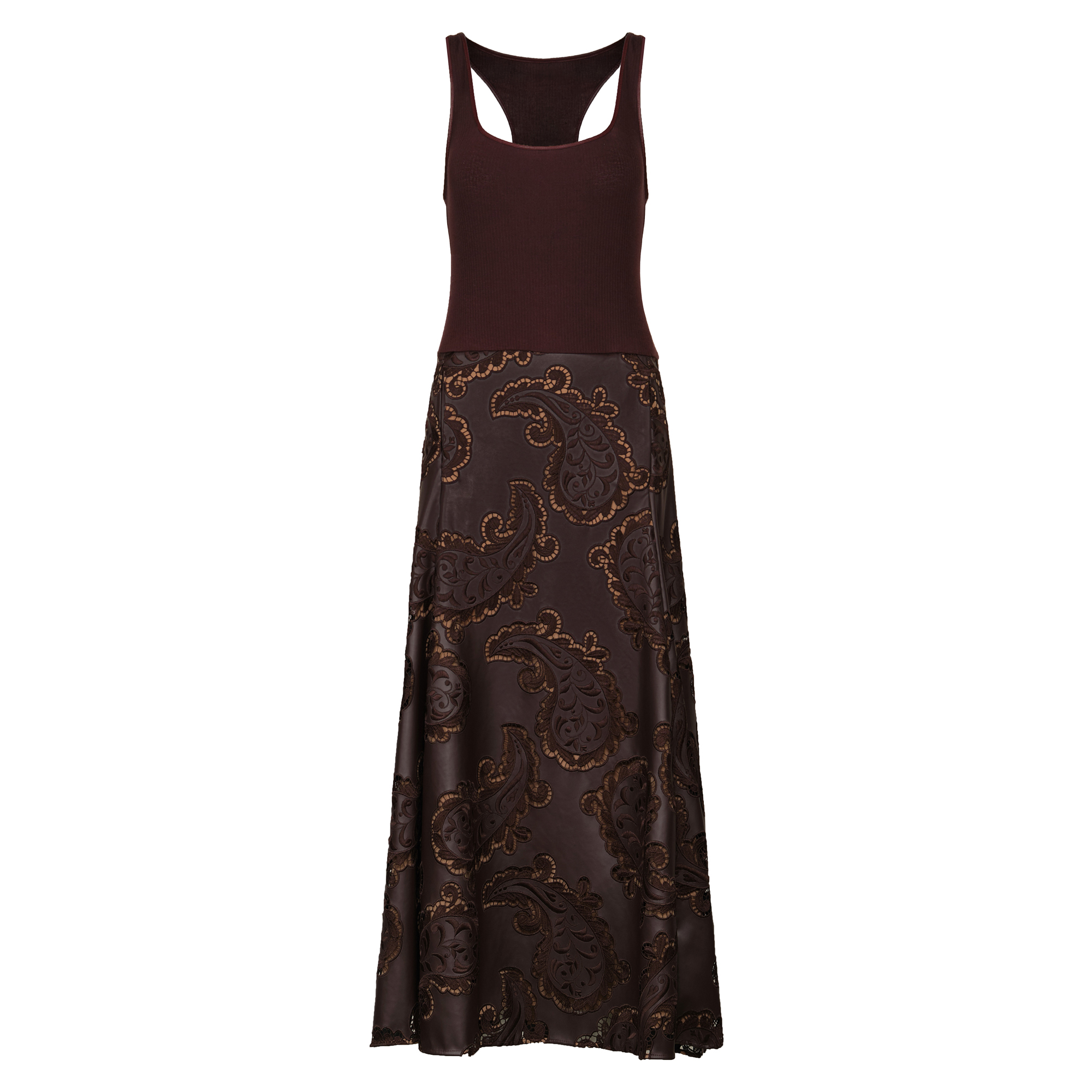 Heat of Bark Ankle Dress