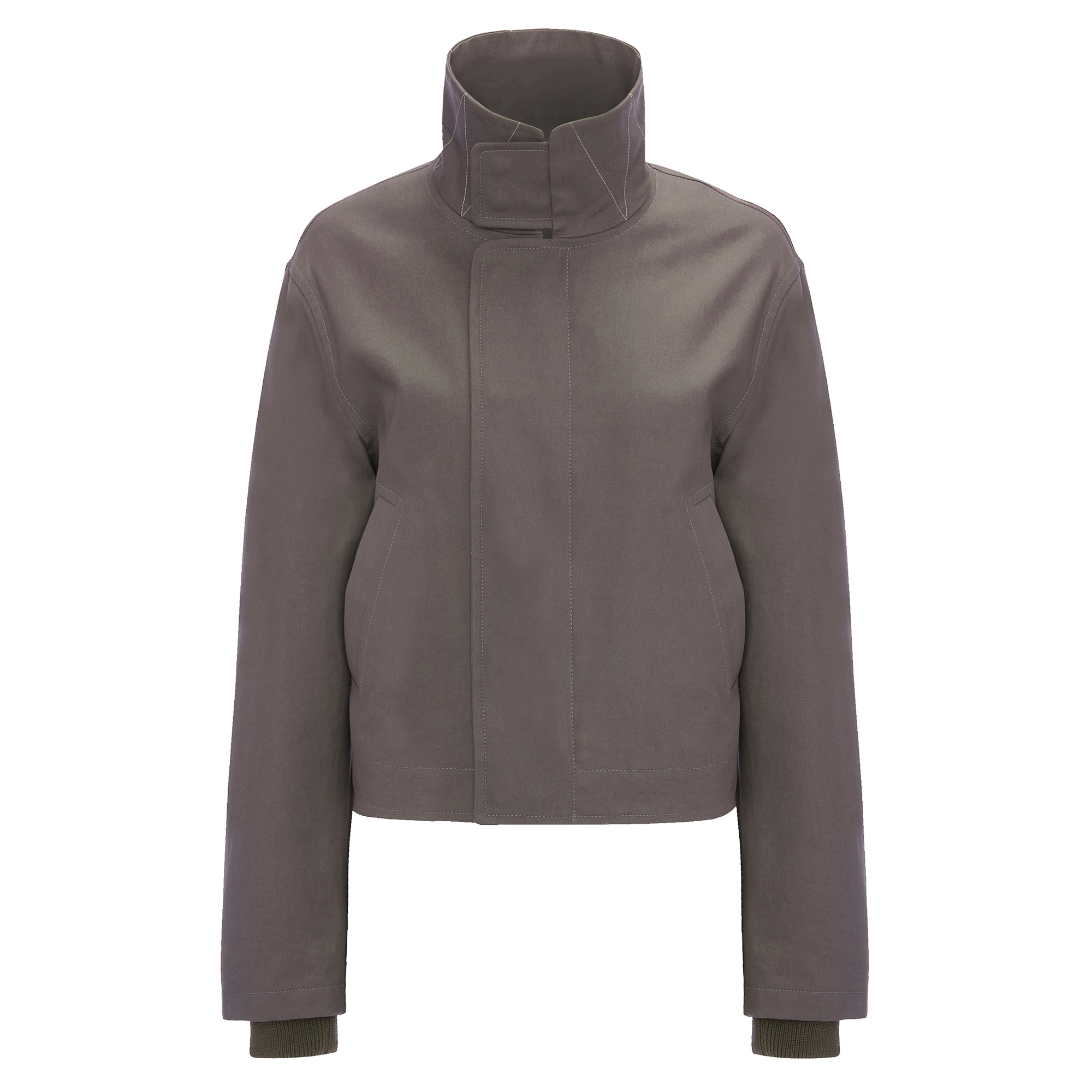 Cropped Bomber Jacket