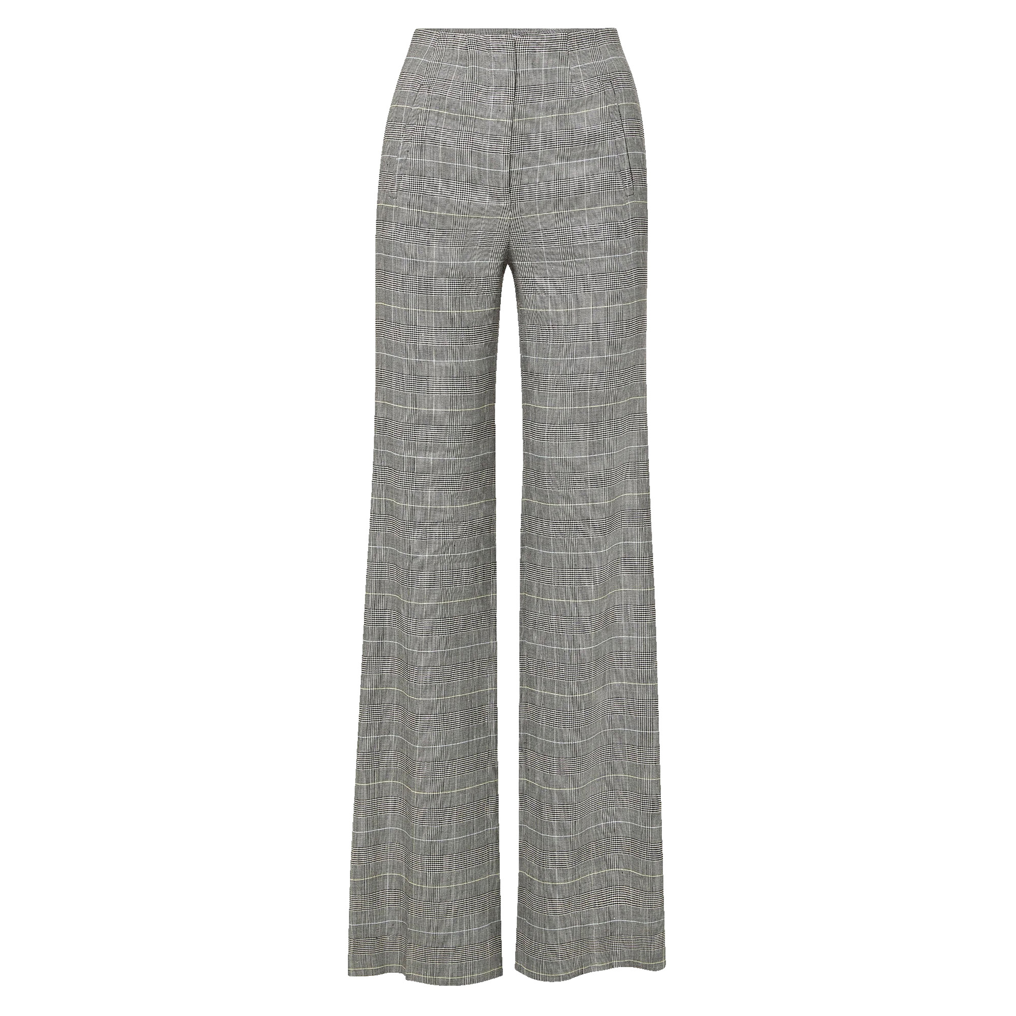 Jude High-Rise Pant In Glen Plaid