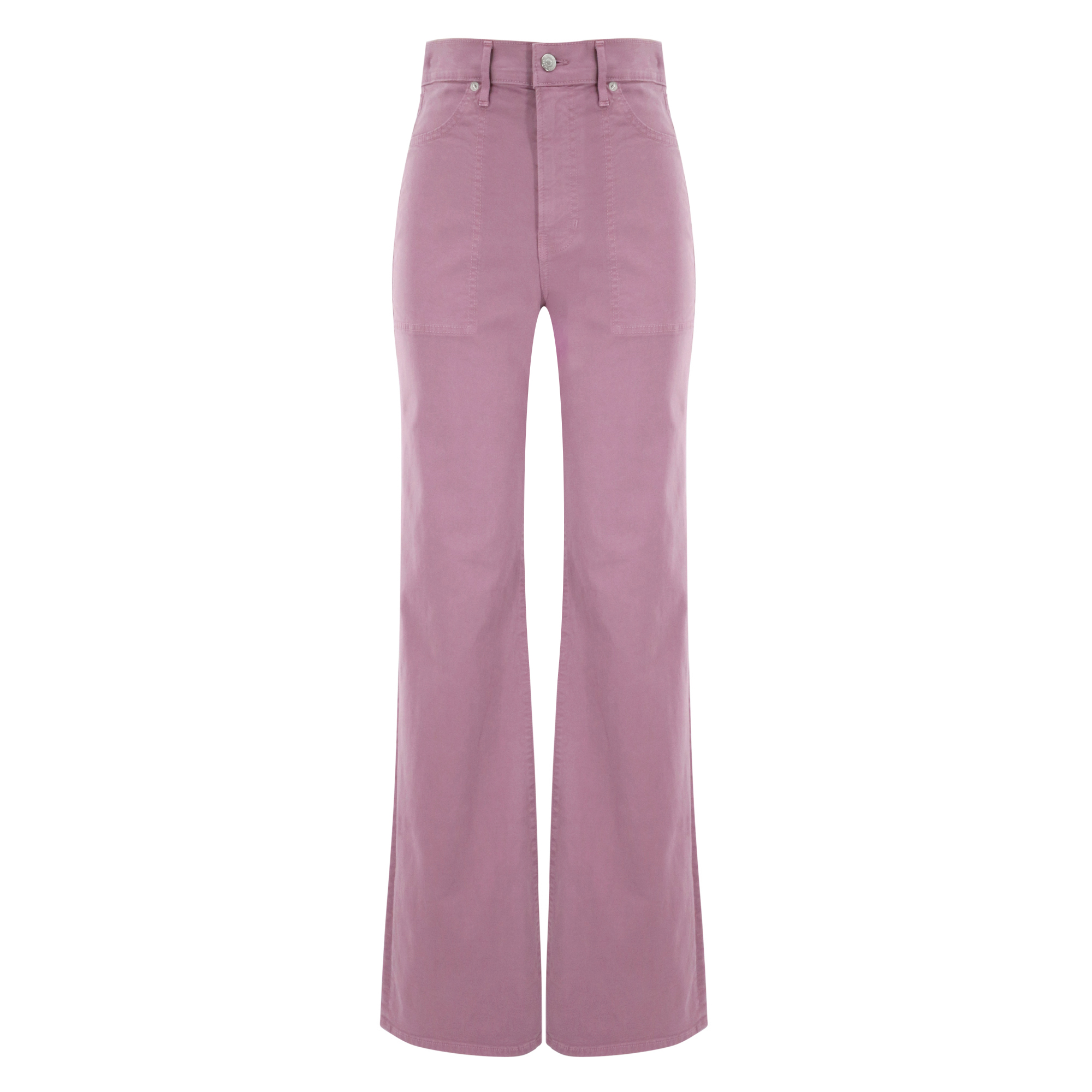 Crosbie Stitch Pocket High Waist Wide Leg Pants