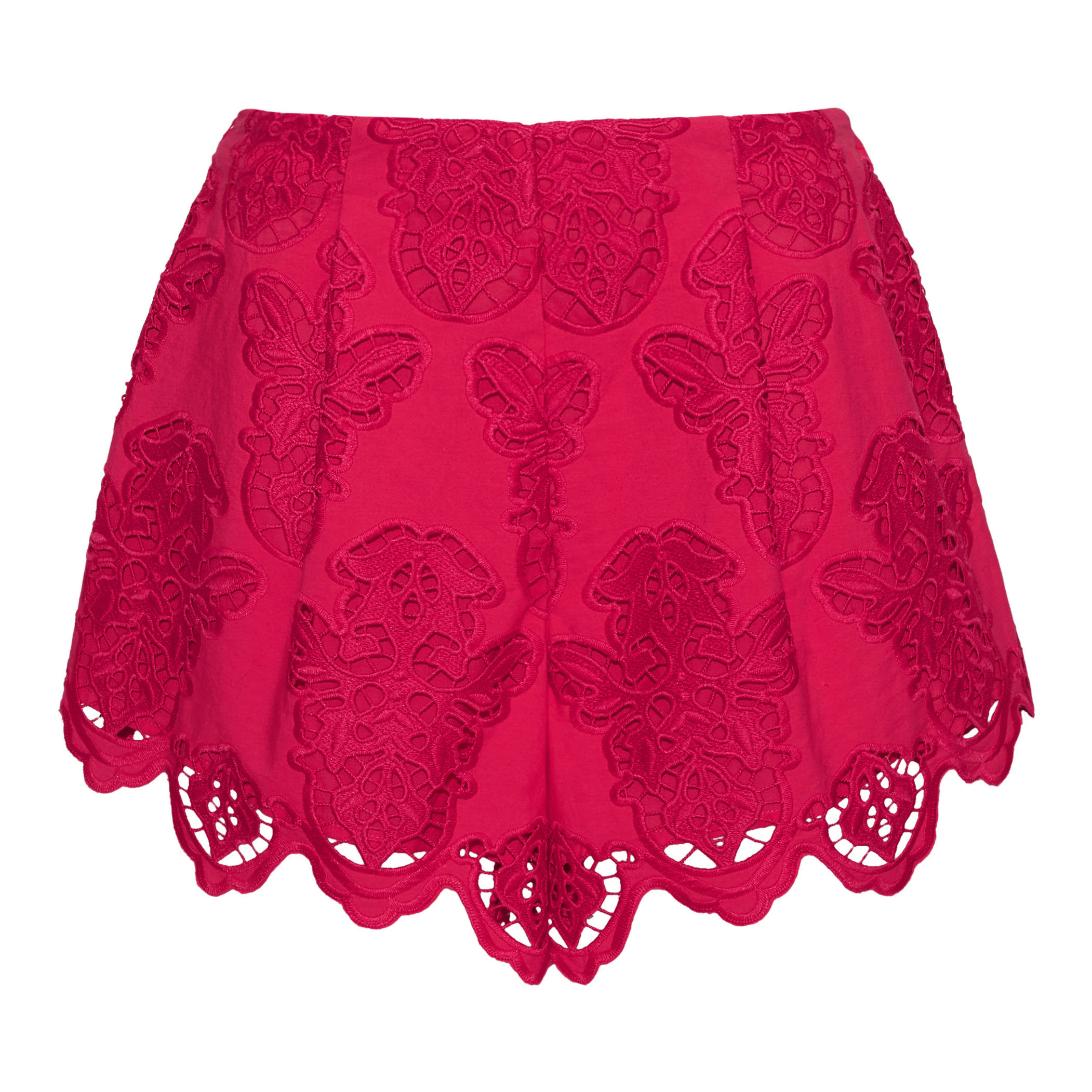 Trish Eyelet Pull-On Shorts