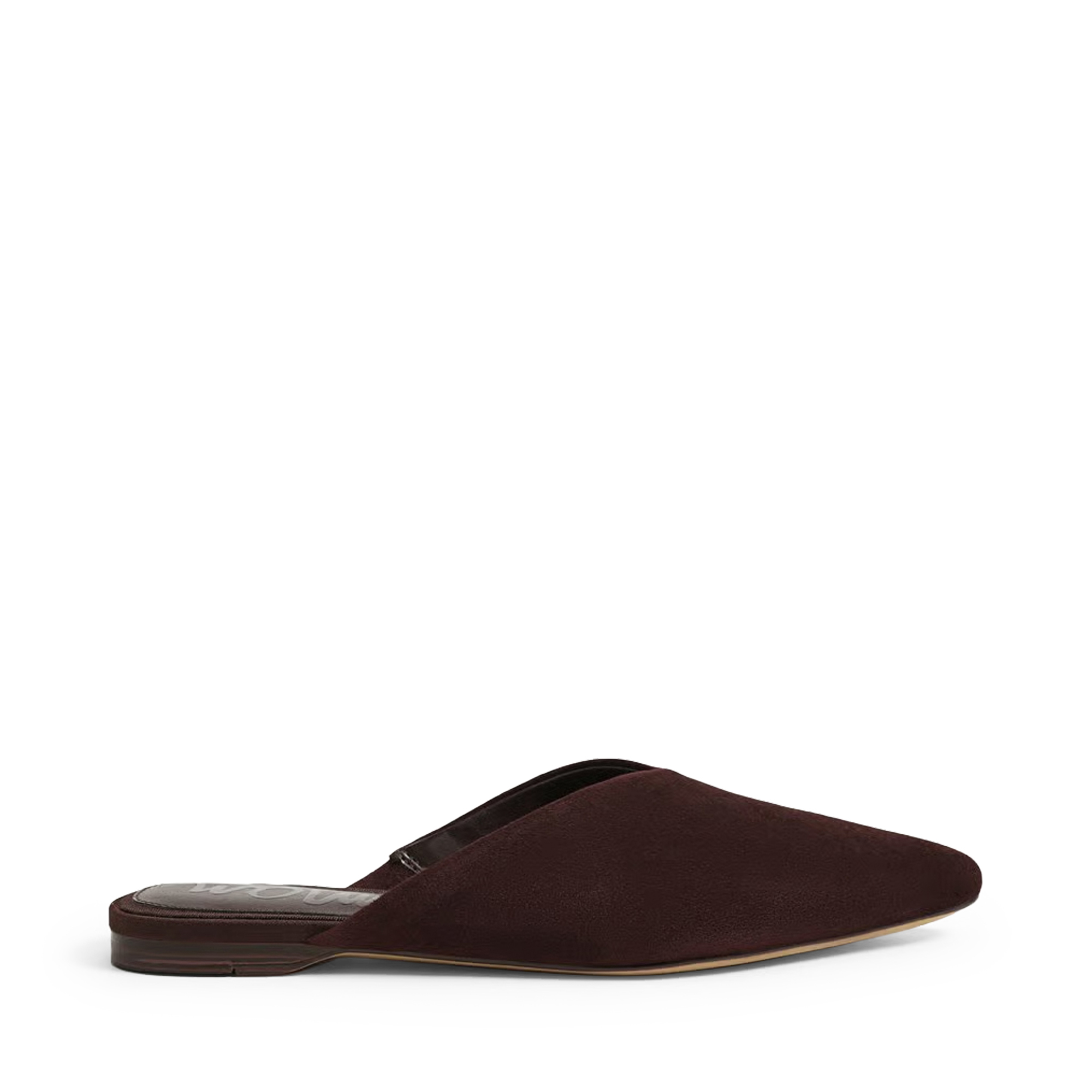Khai Suede Flat Mule