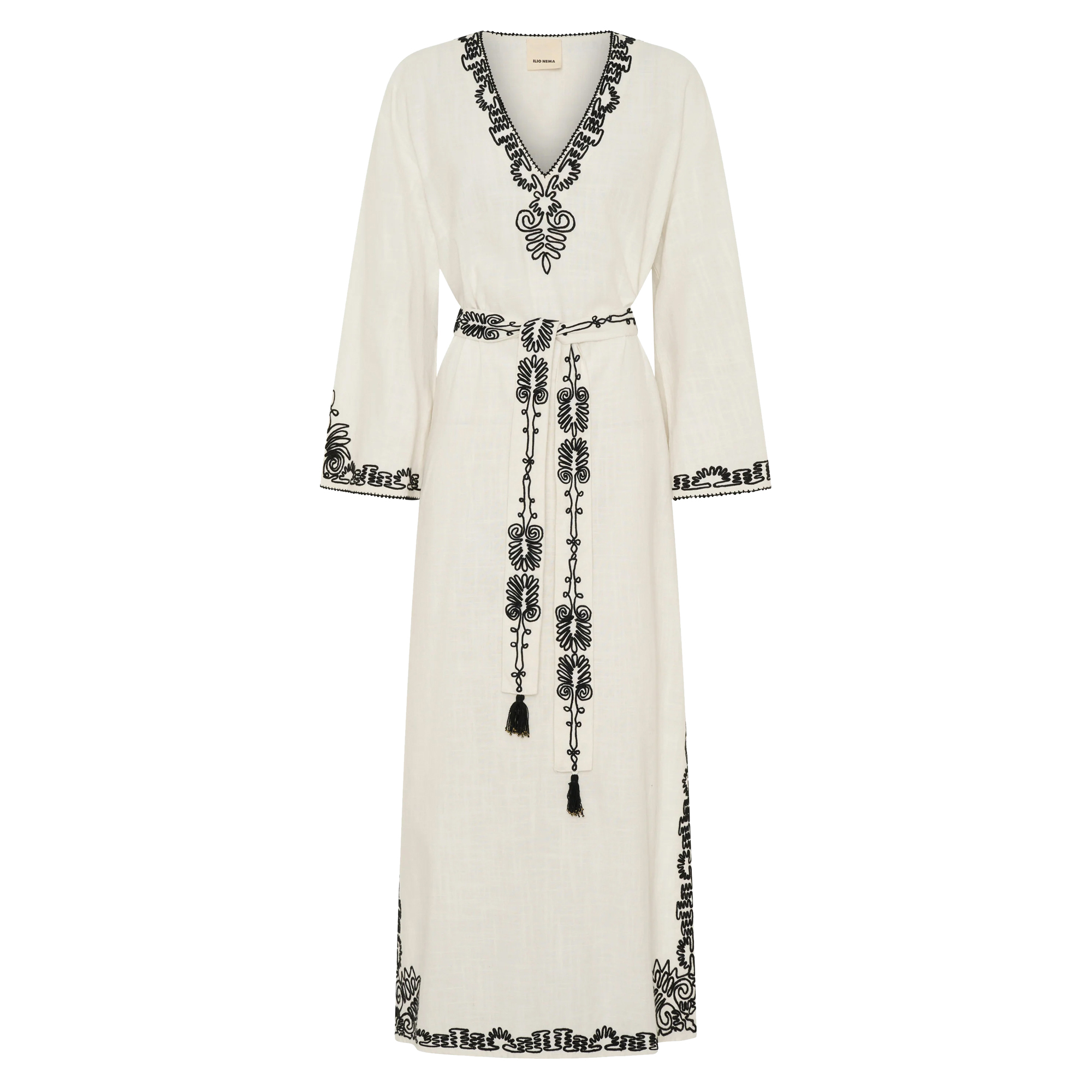 Celeus Dori Embroidery Caftan