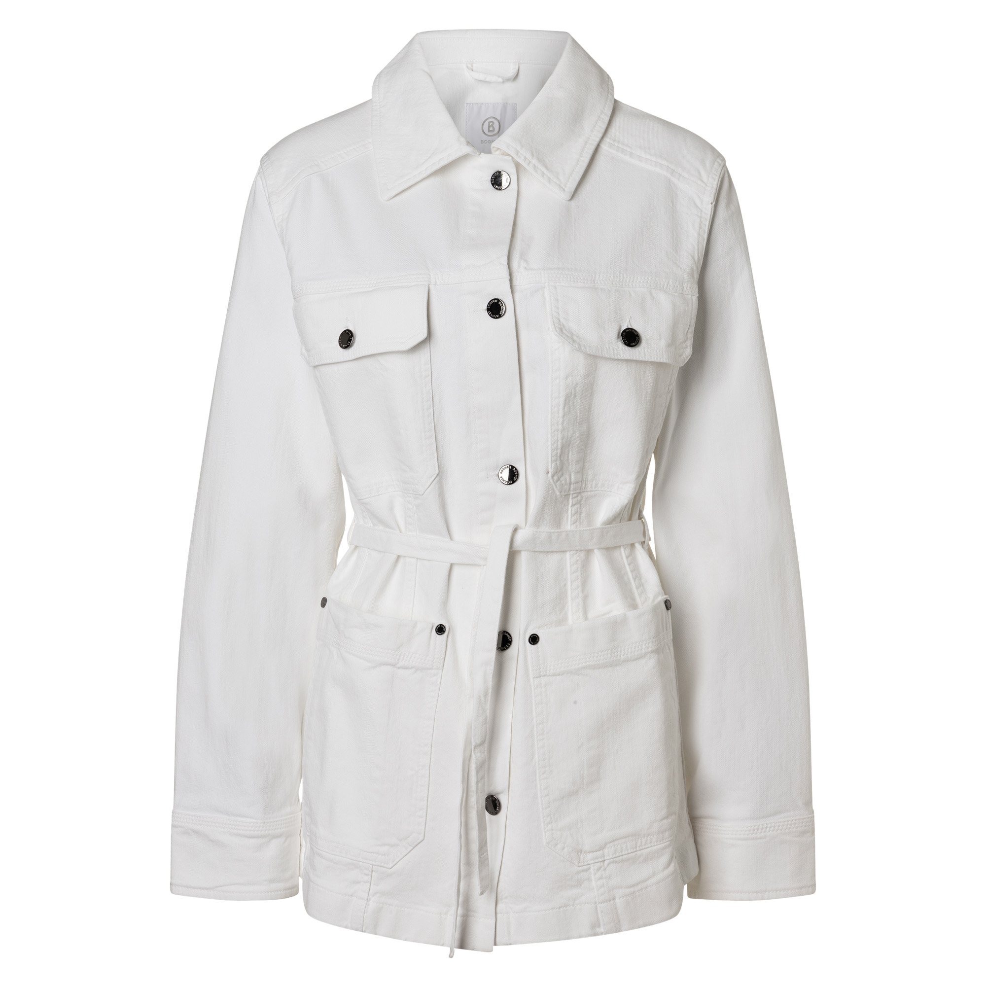 Pelin Button-Down Denim Jacket