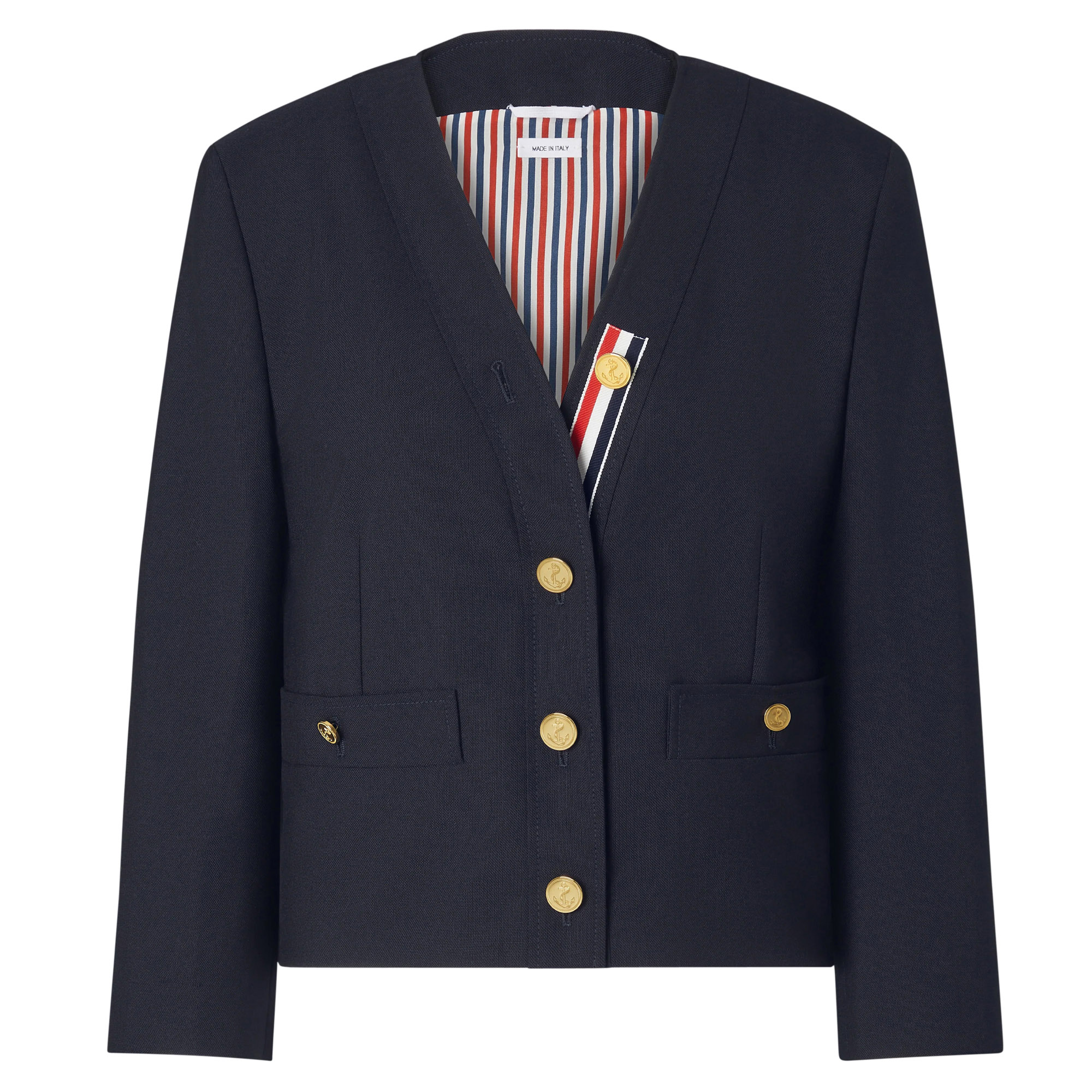 Hopsack Suiting Cardigan Jacket