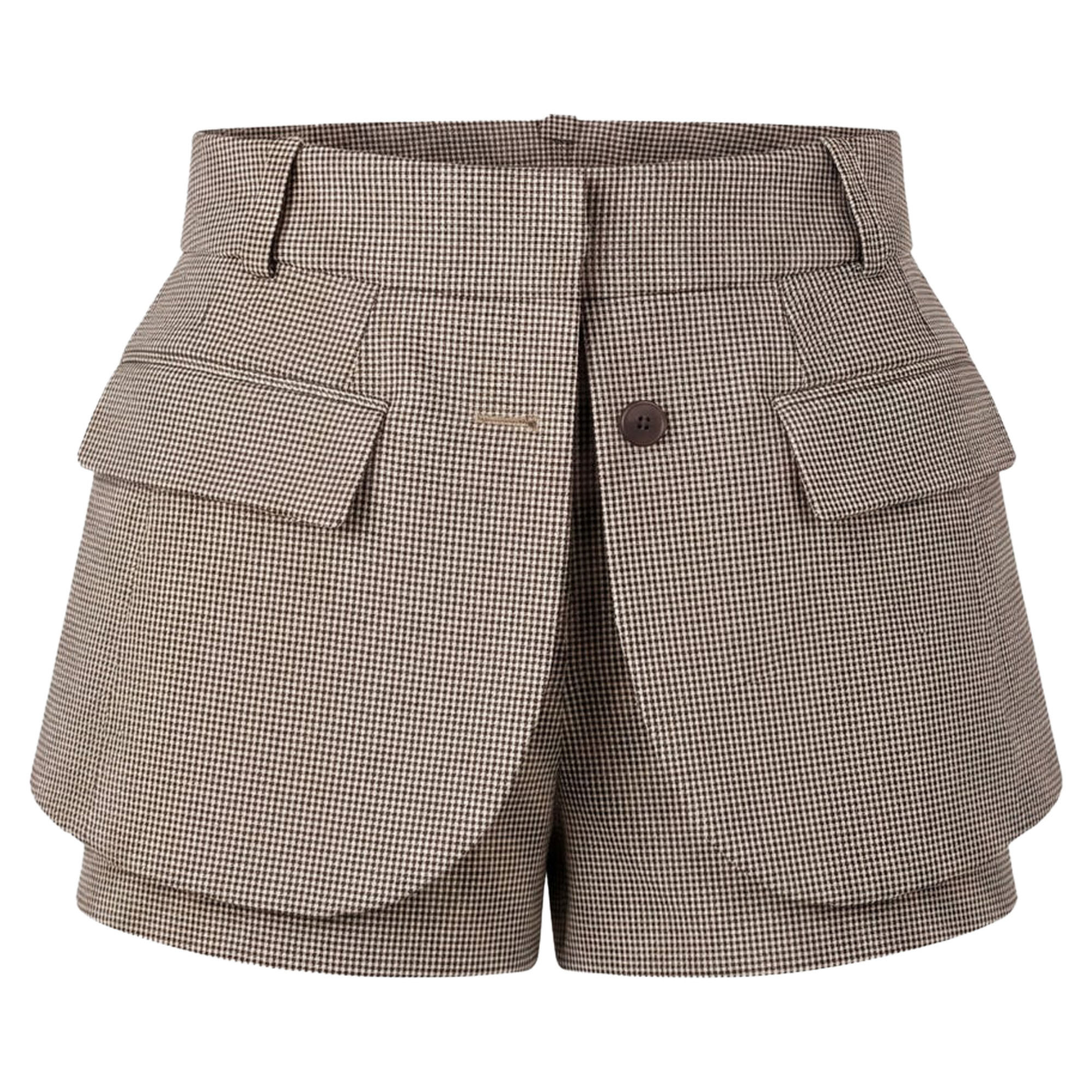 Jacket Hem Shorts
