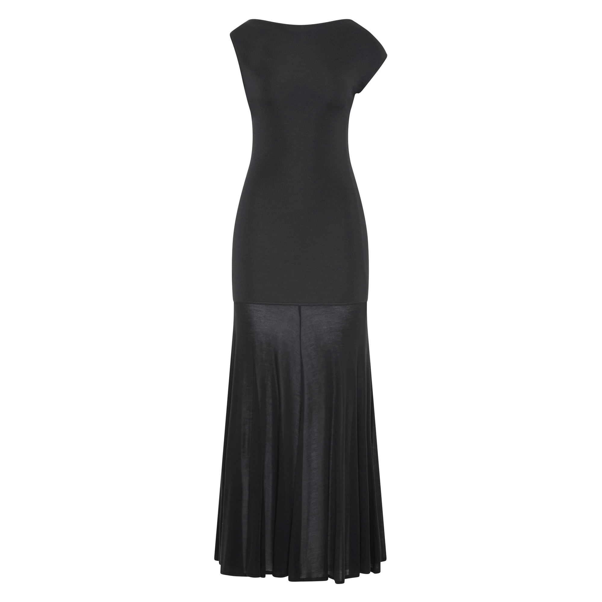 Fine Jersey Circle Hem Dress