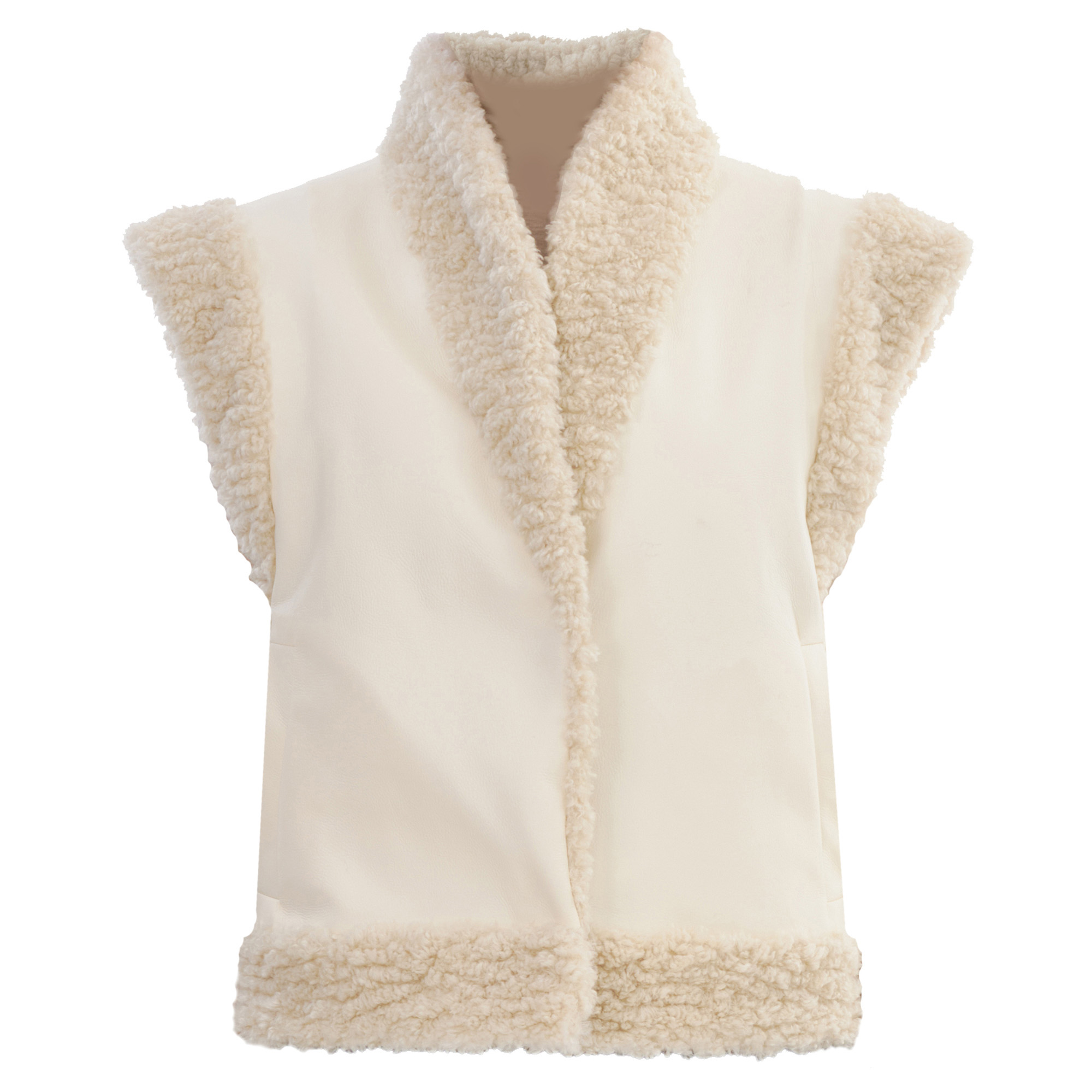 Dua Reversible Faux Fur Vest