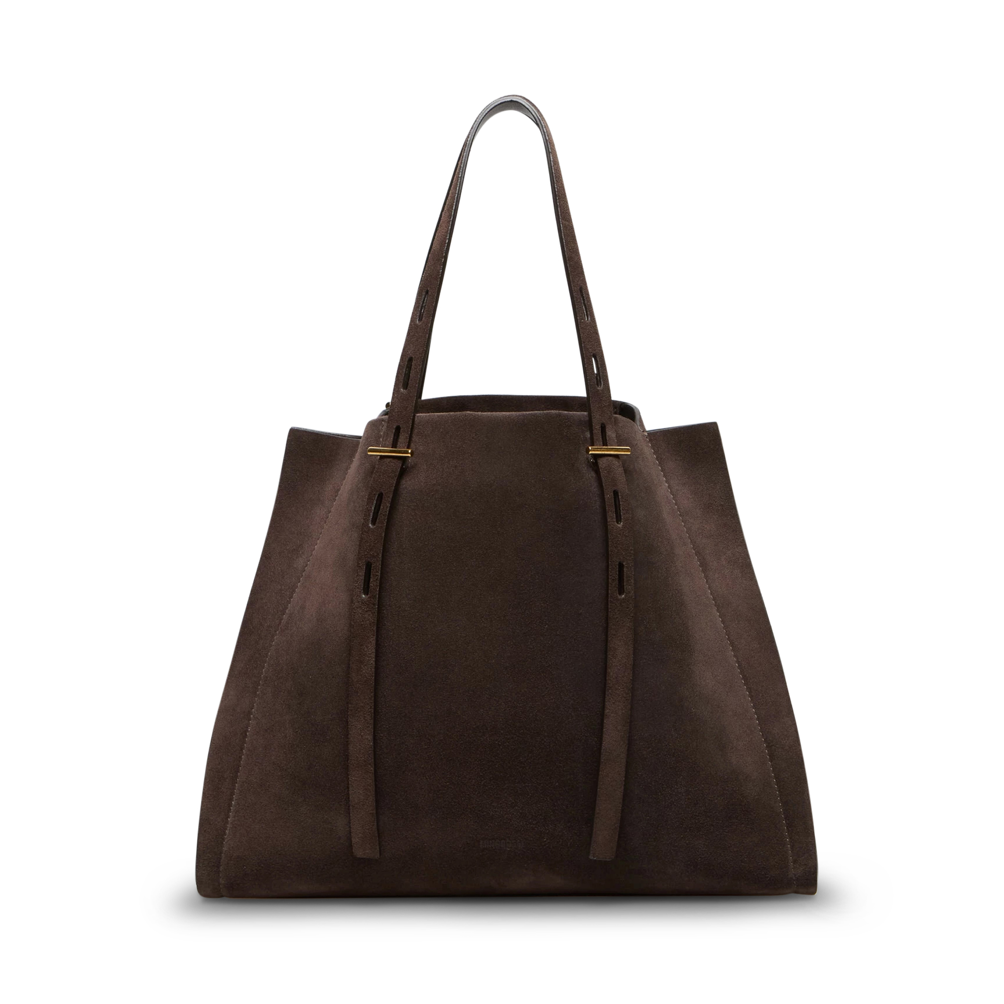 Suede Handbag