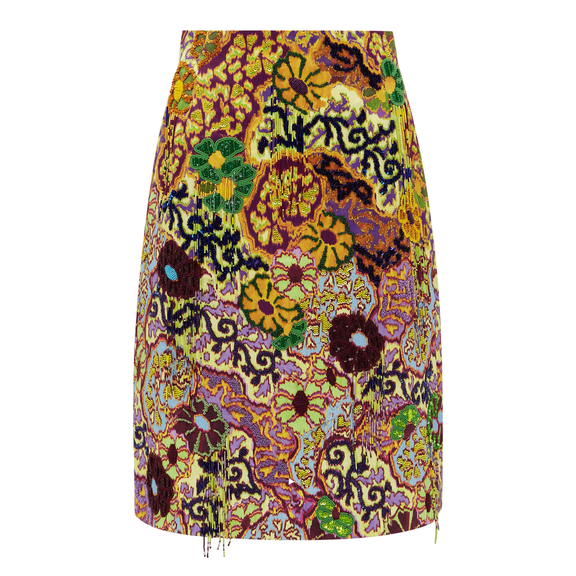 Joanna Embellished Midi Skirt