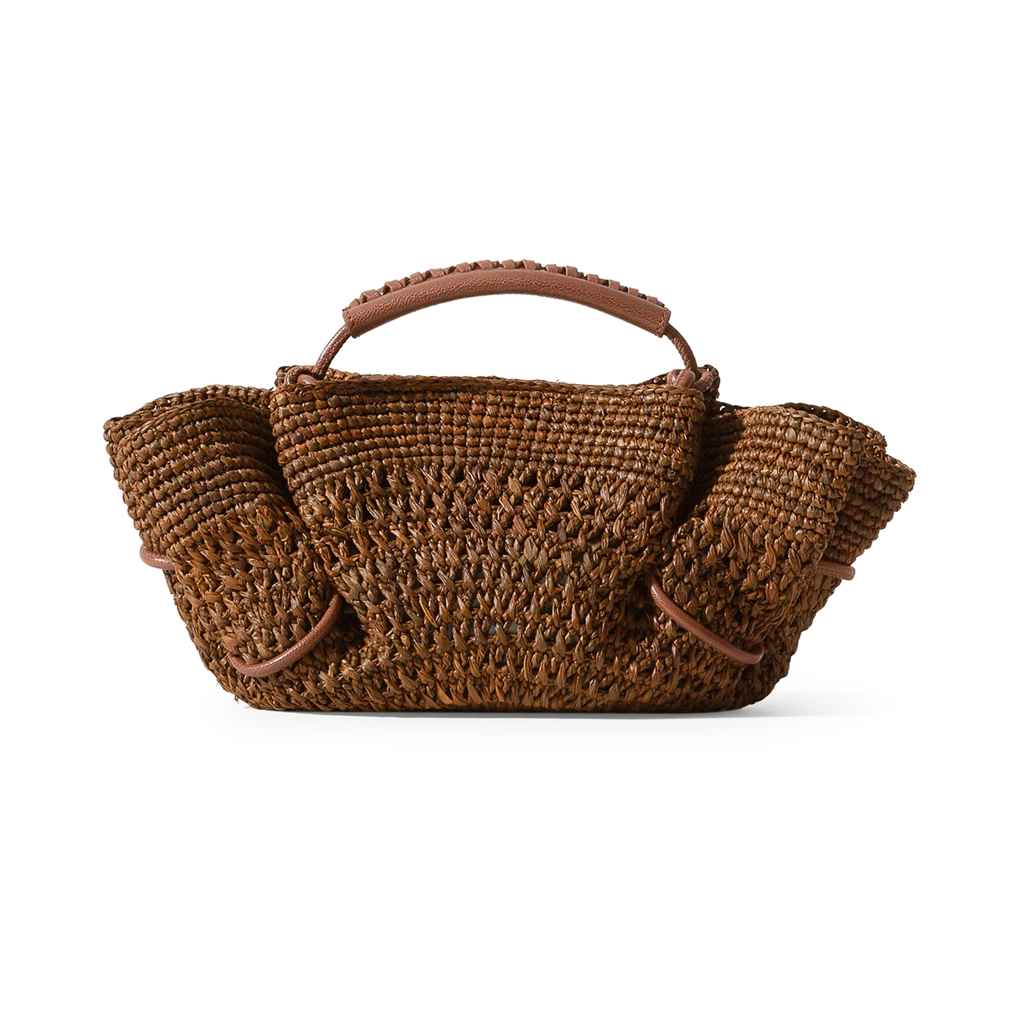 Arta Mini Crochet Raffia Bag