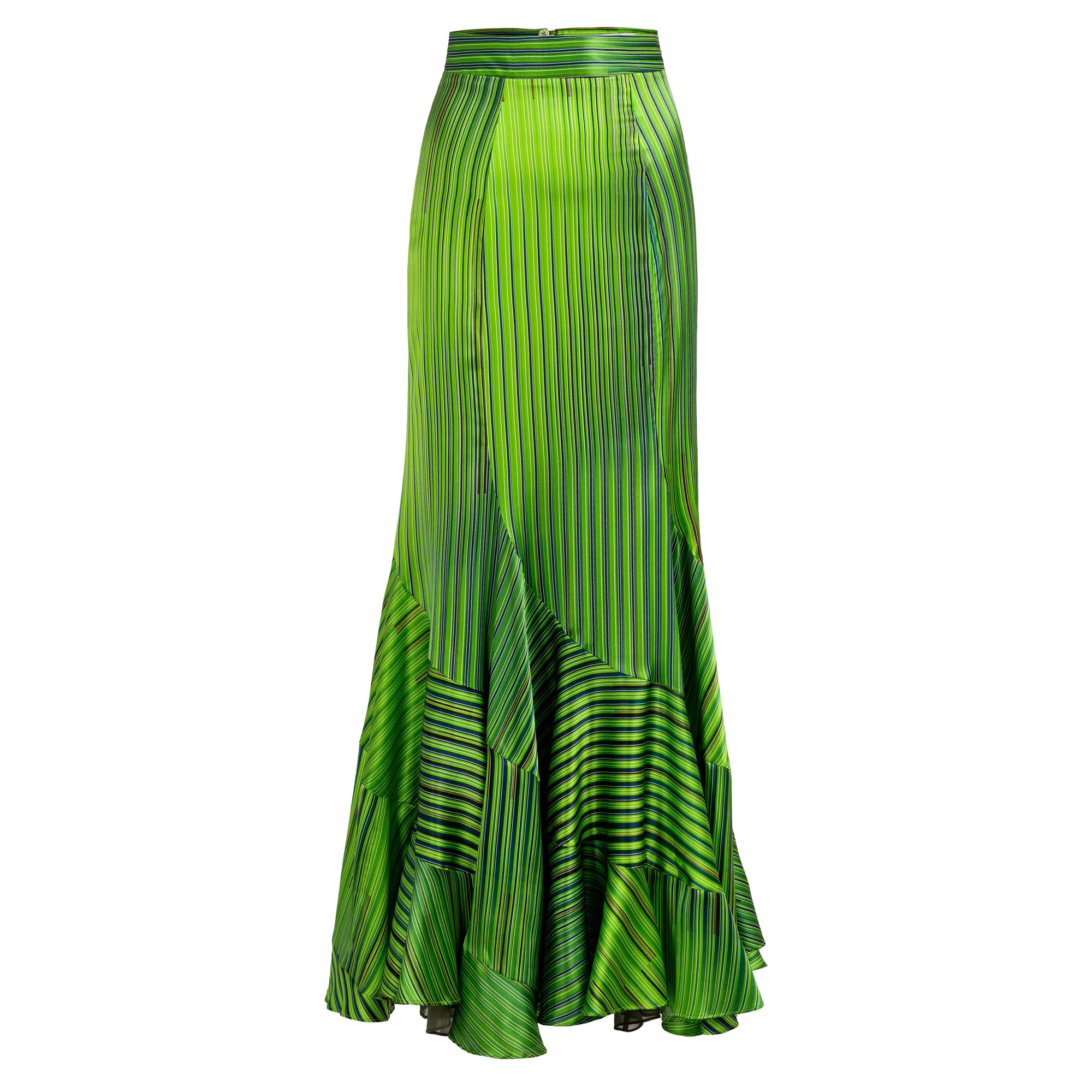 Florina Silk Maxi Skirt