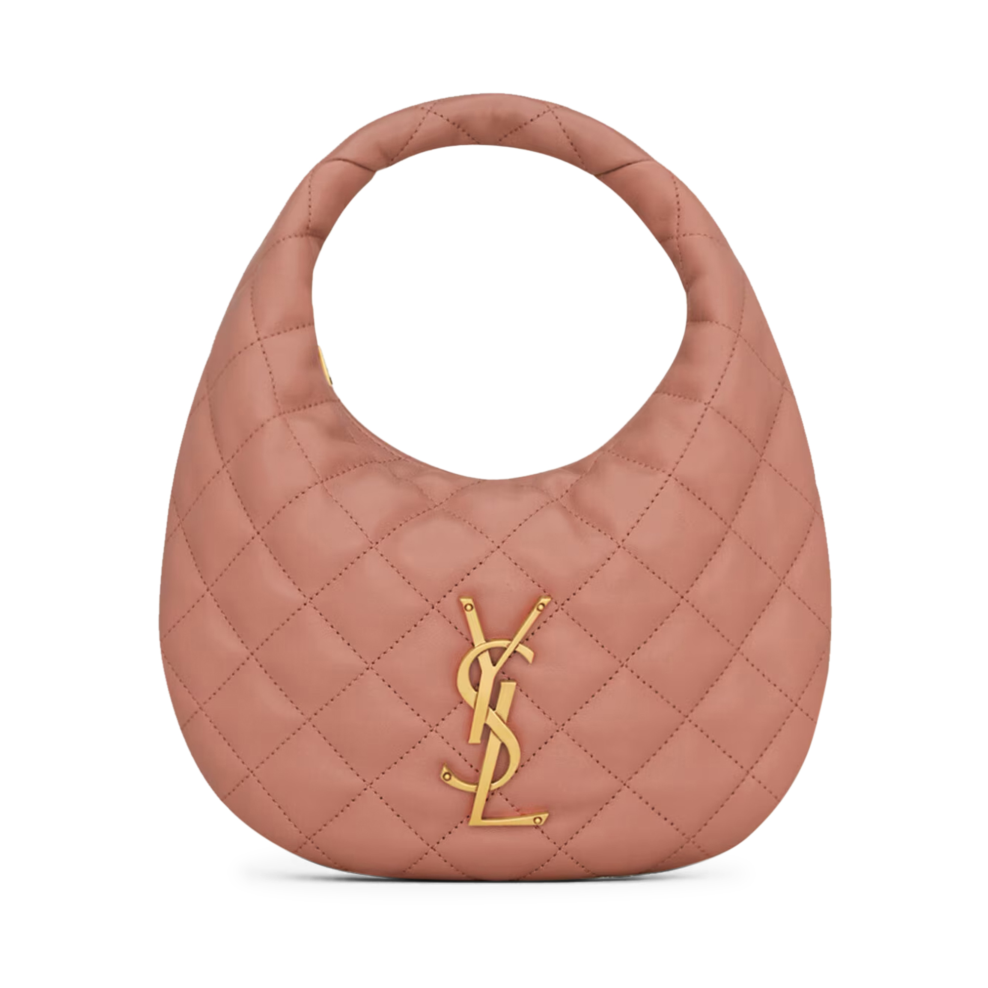 Small Icare Hobo Bag In Quilted Nappa
