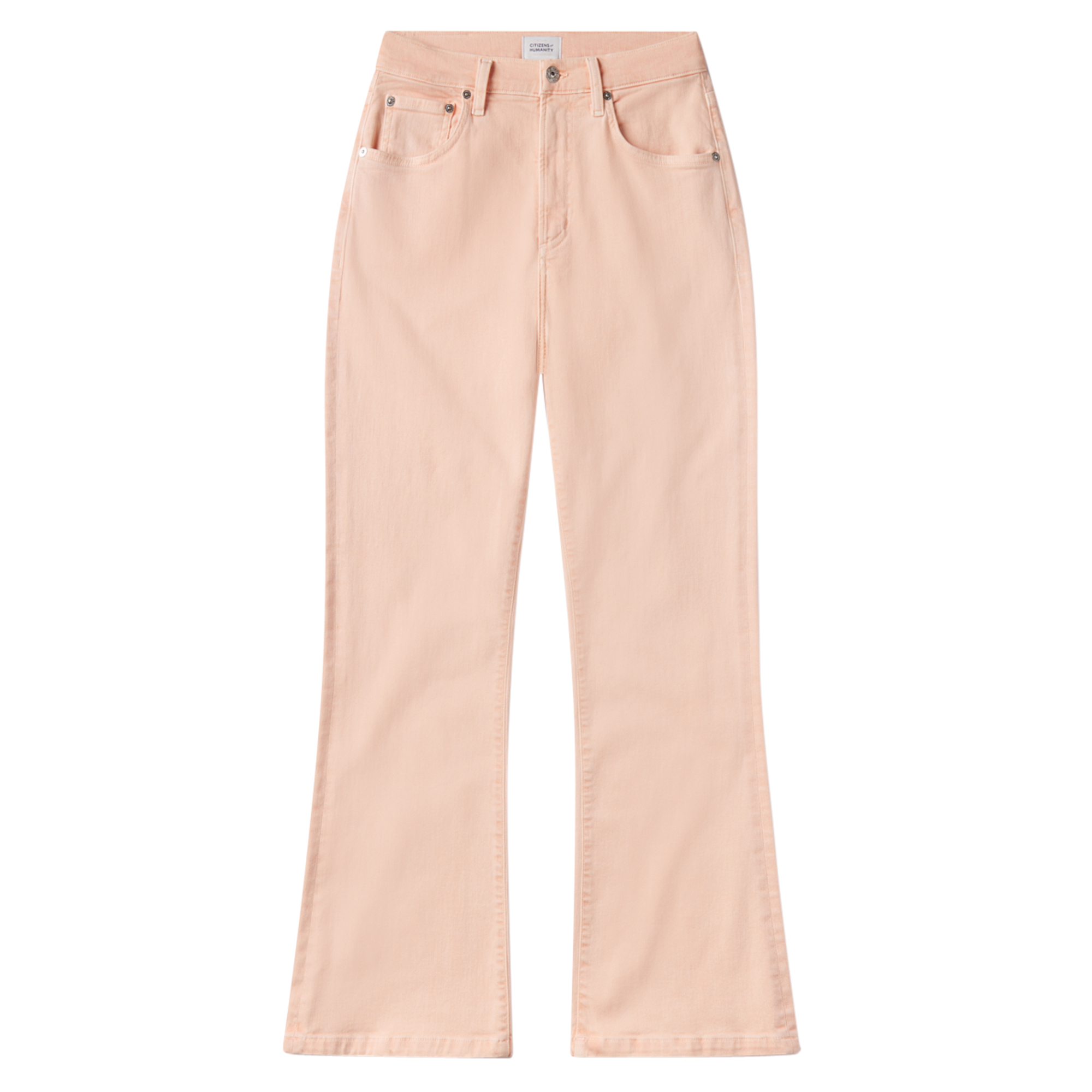 Goldie Mid-Rise Kick Flare Jean