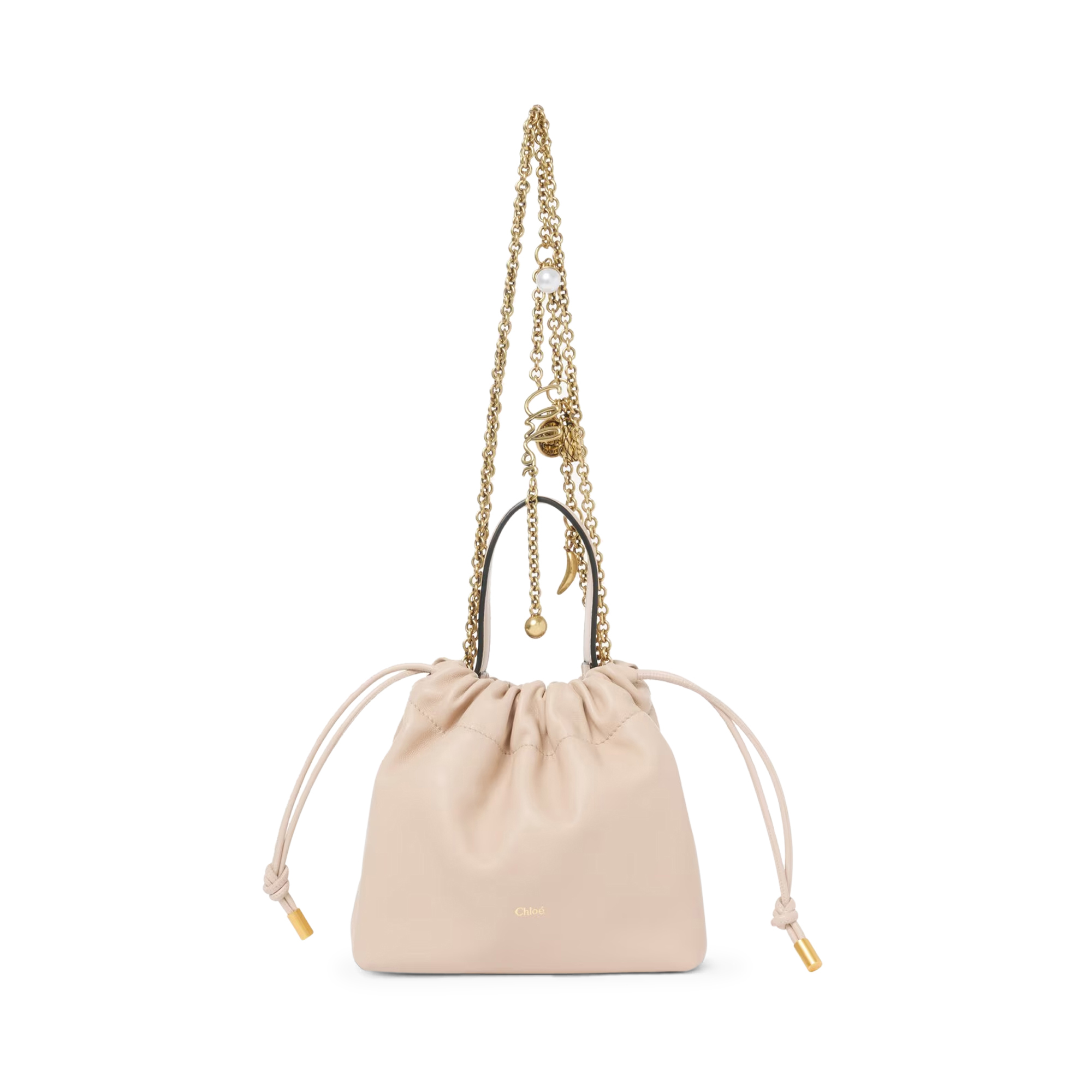 Mini Chloe Icons Drawstring Shoulder Bag
