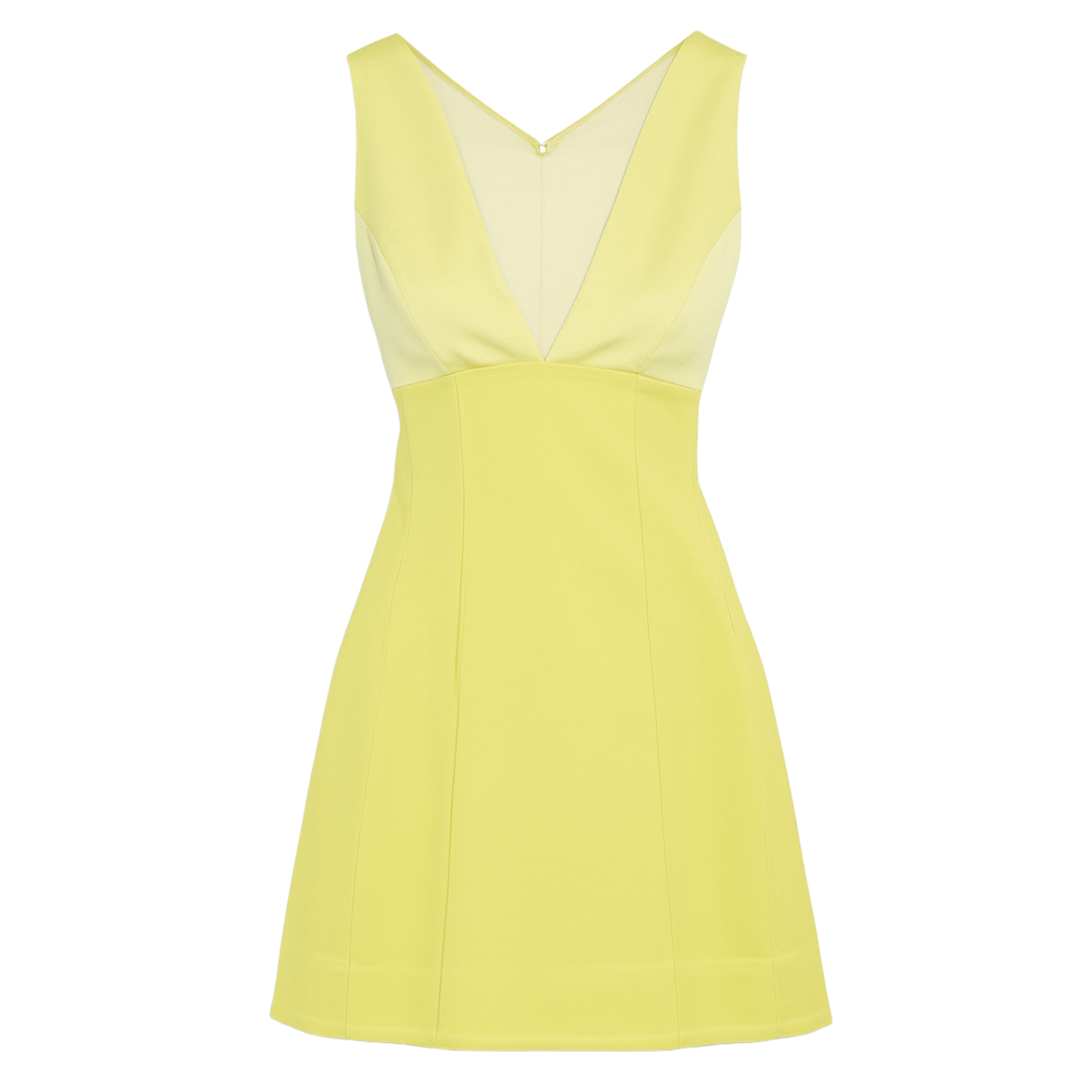 Mandy Deep Plunge Mini Dress