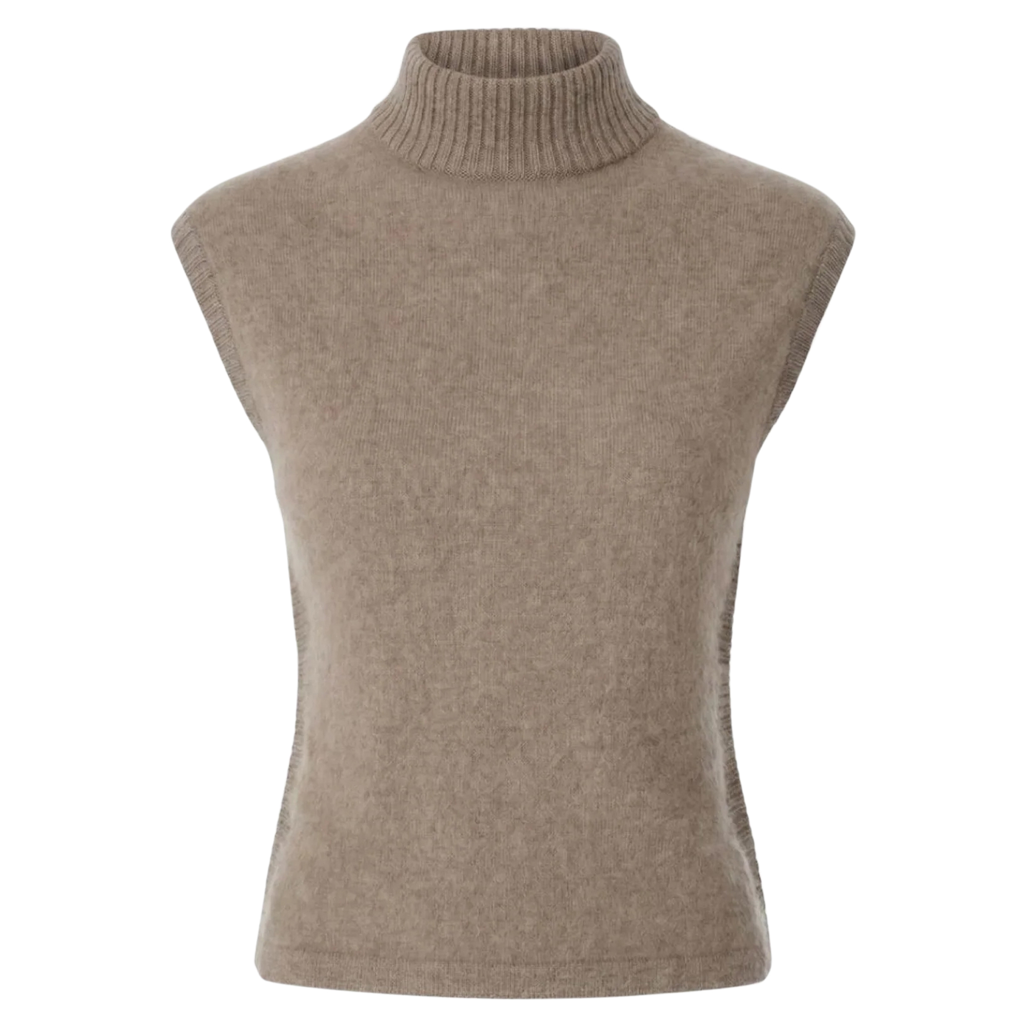 Sabina Mock Neck Sleeveless Top